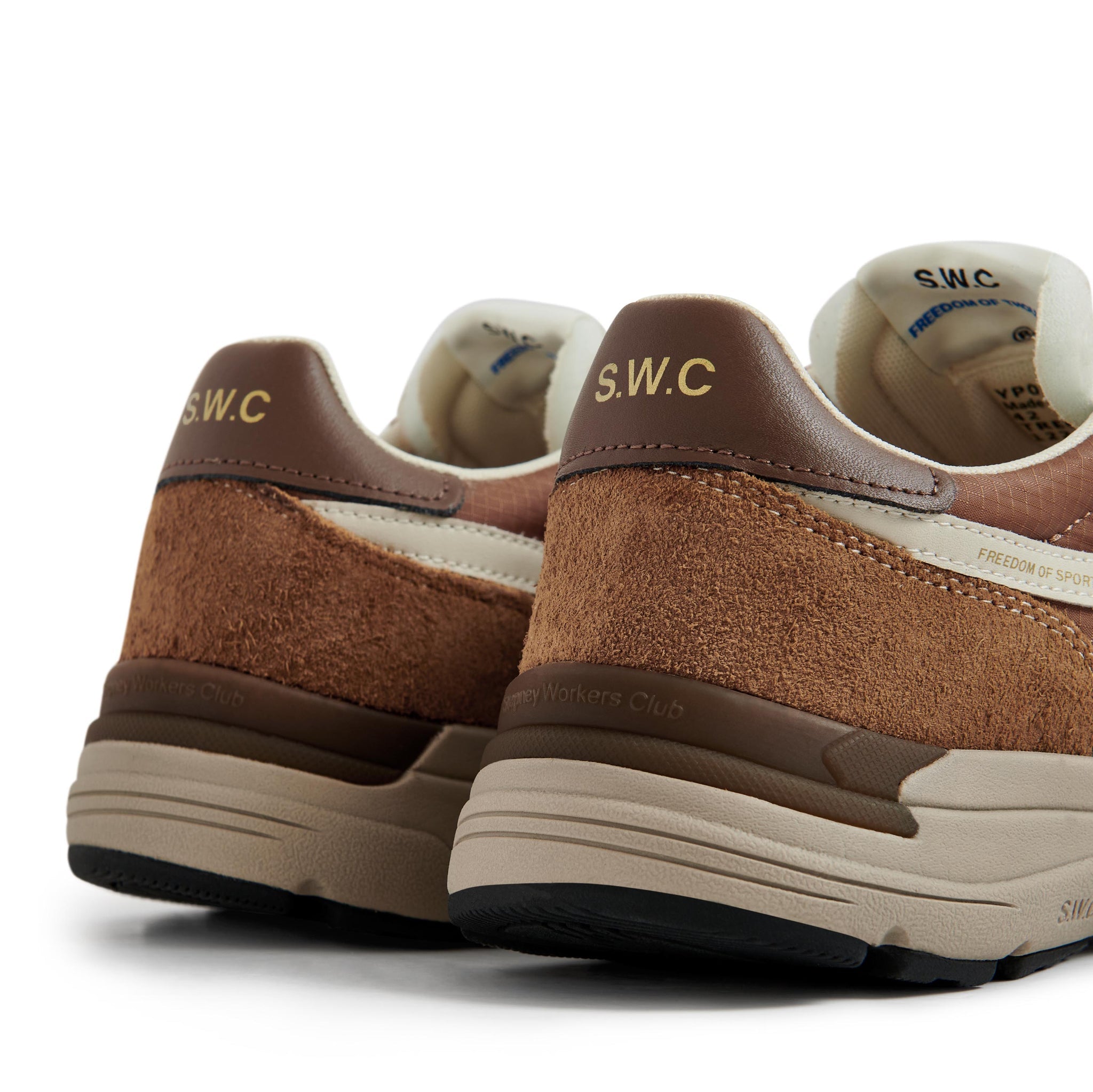 OSIER S-STRIKE SUEDE MIX - BROWN