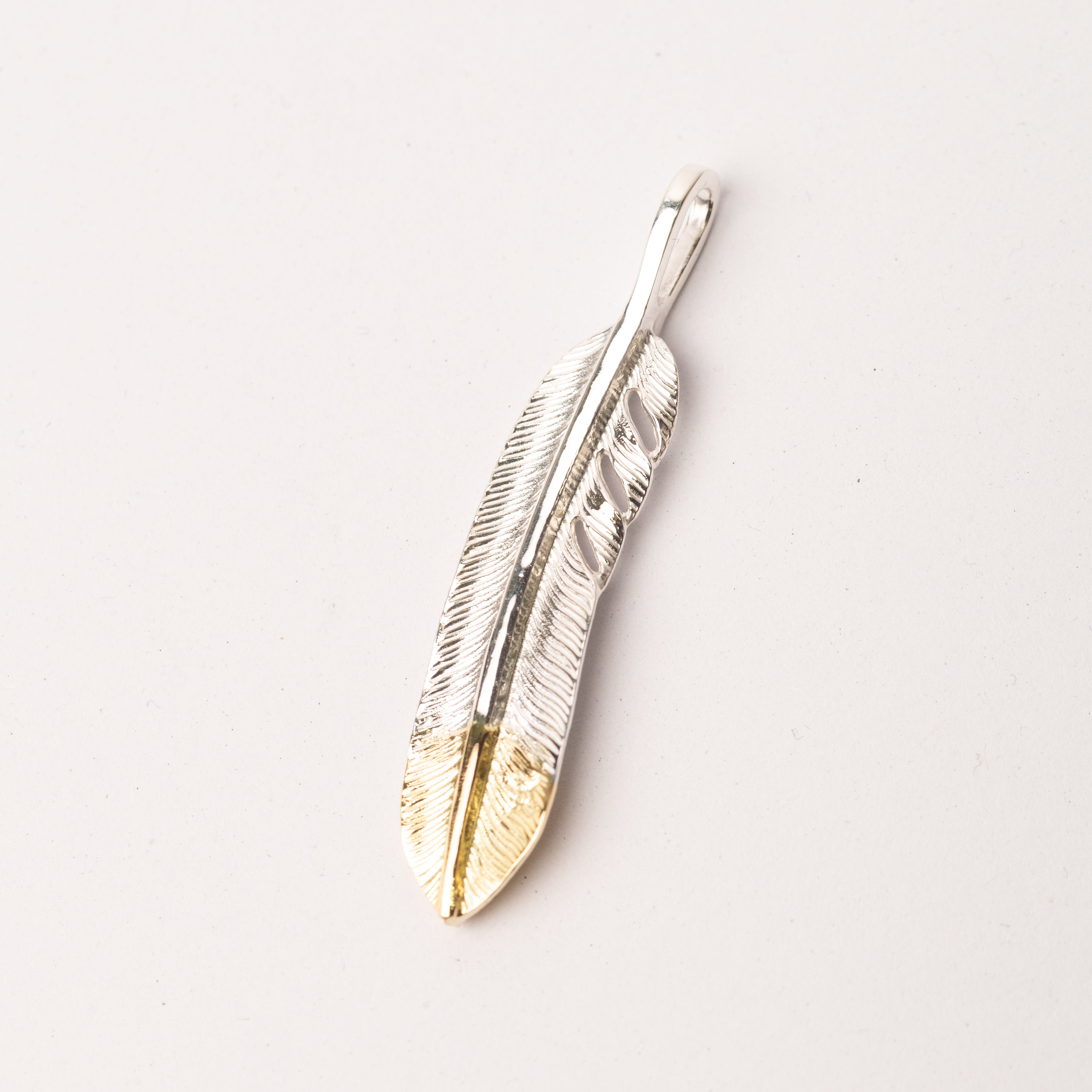 P-621L Gold tip feather (M)