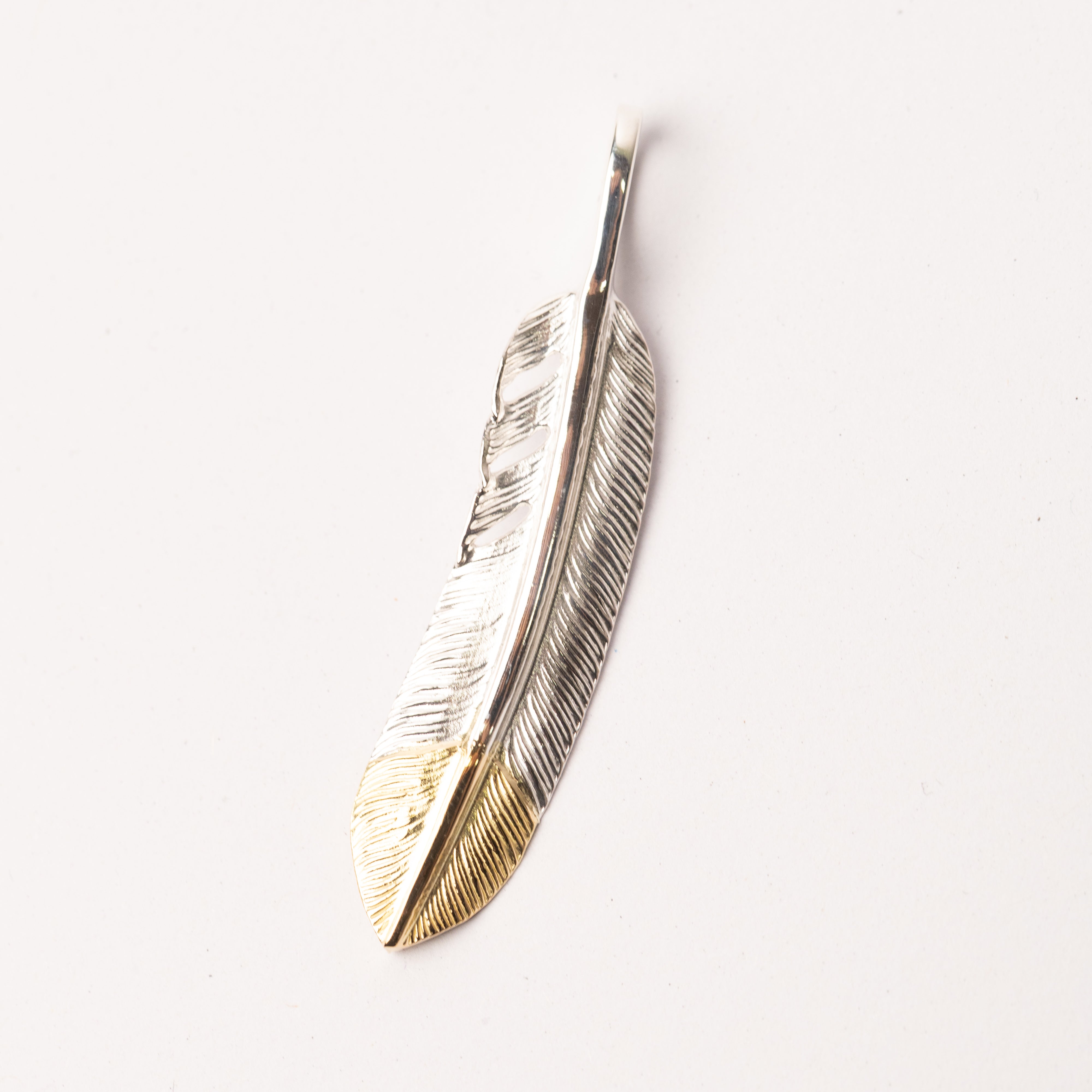 P-621L Gold tip feather (M)
