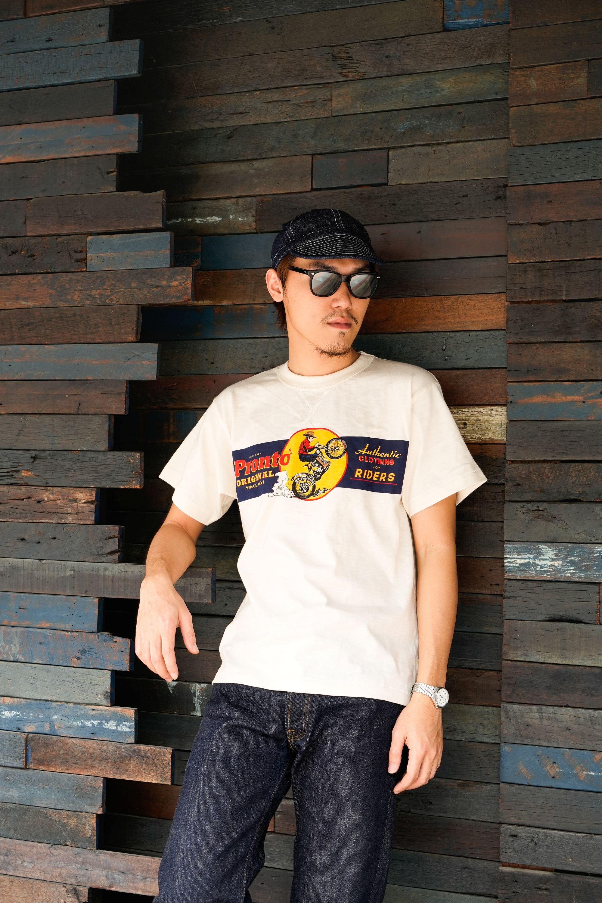 CLOTHING FOR RIDERS TEE - NATURAL