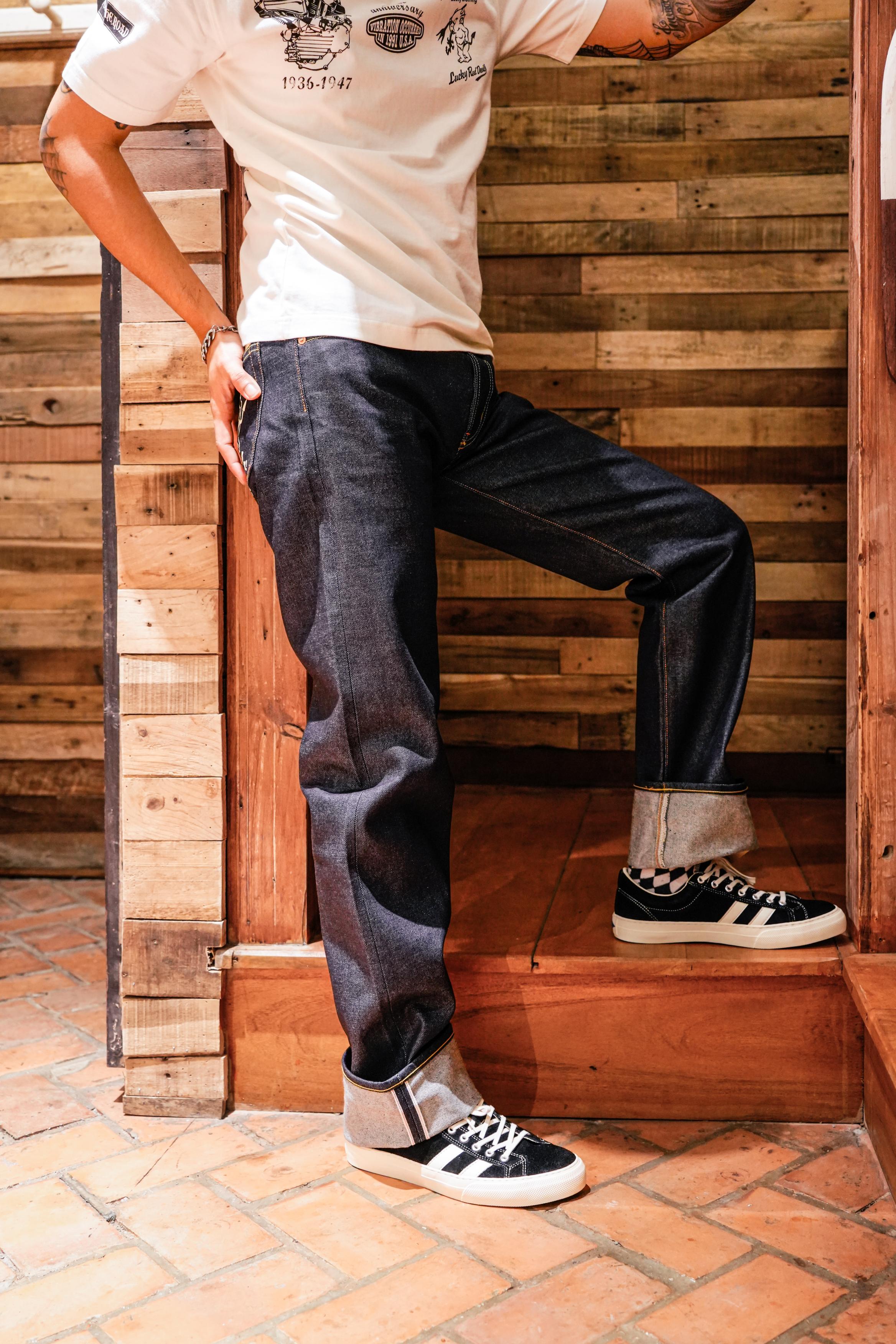 DEVIL-10 13oz denim - INDIGO