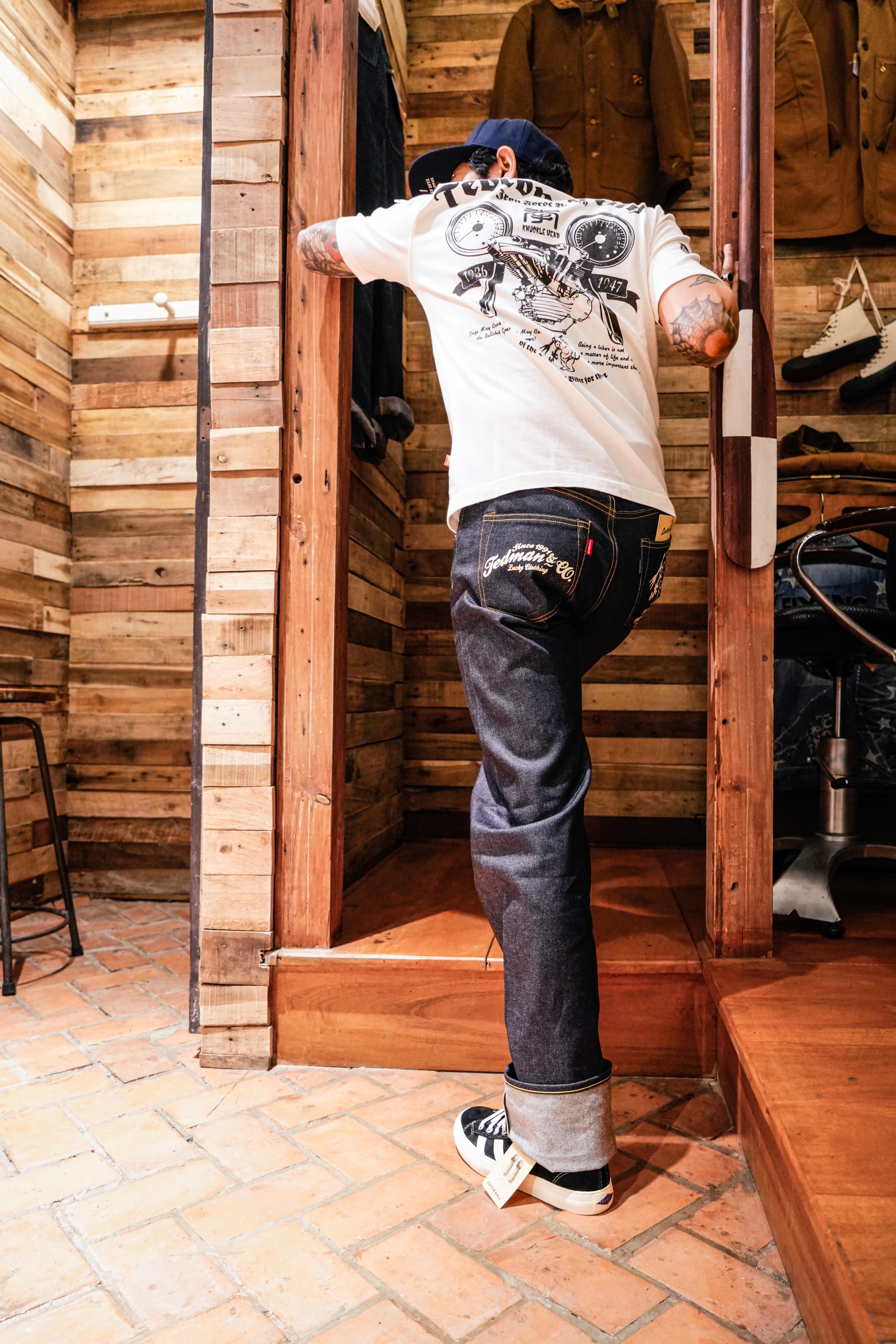 DEVIL-10 13oz denim - INDIGO