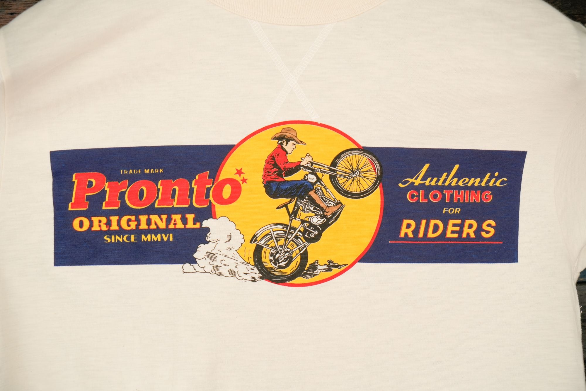 CLOTHING FOR RIDERS TEE - NATURAL