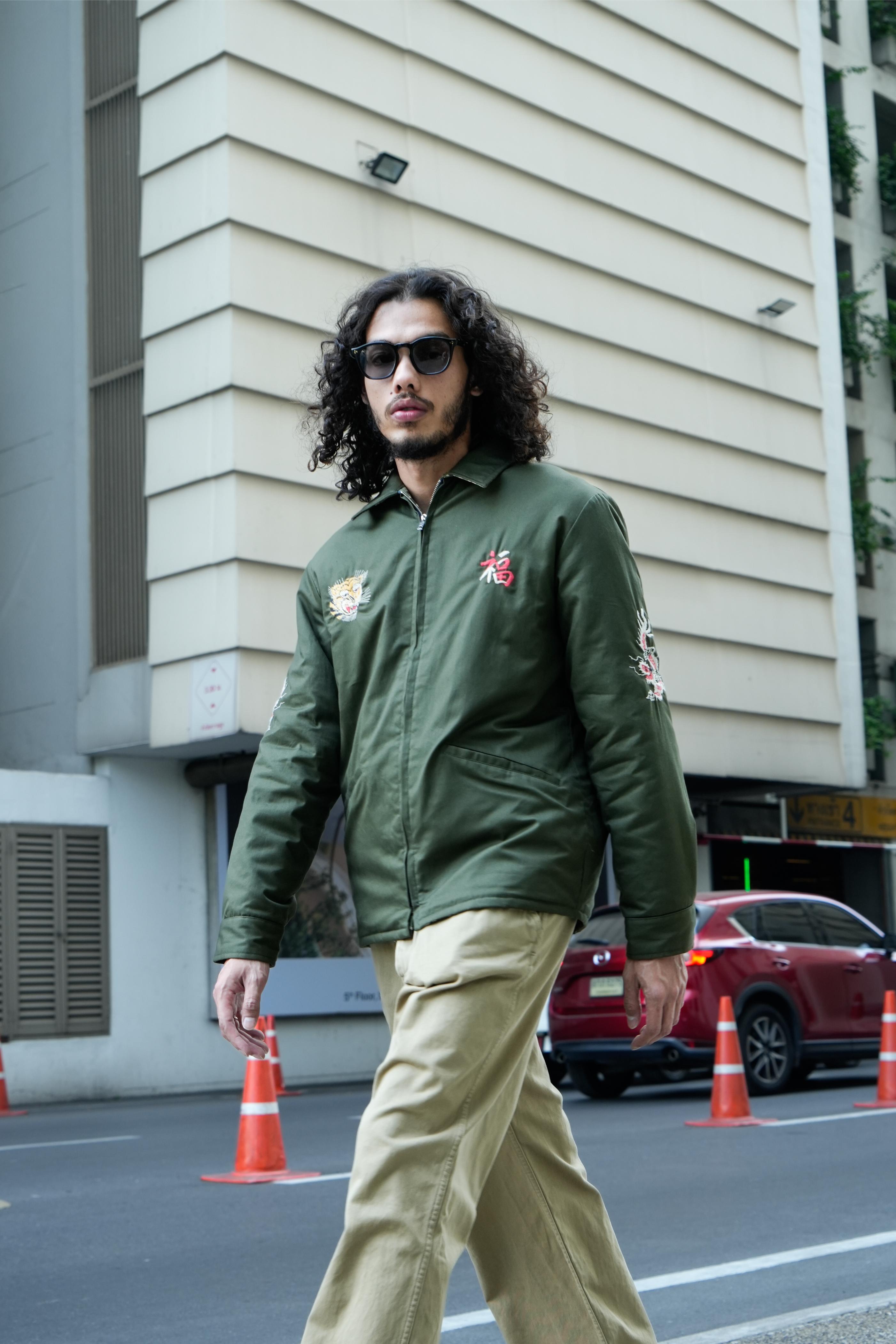 TT15800 Mid 1960s Style Reversible Vietnam Jacket “VIET-NAM MAP” × “LA