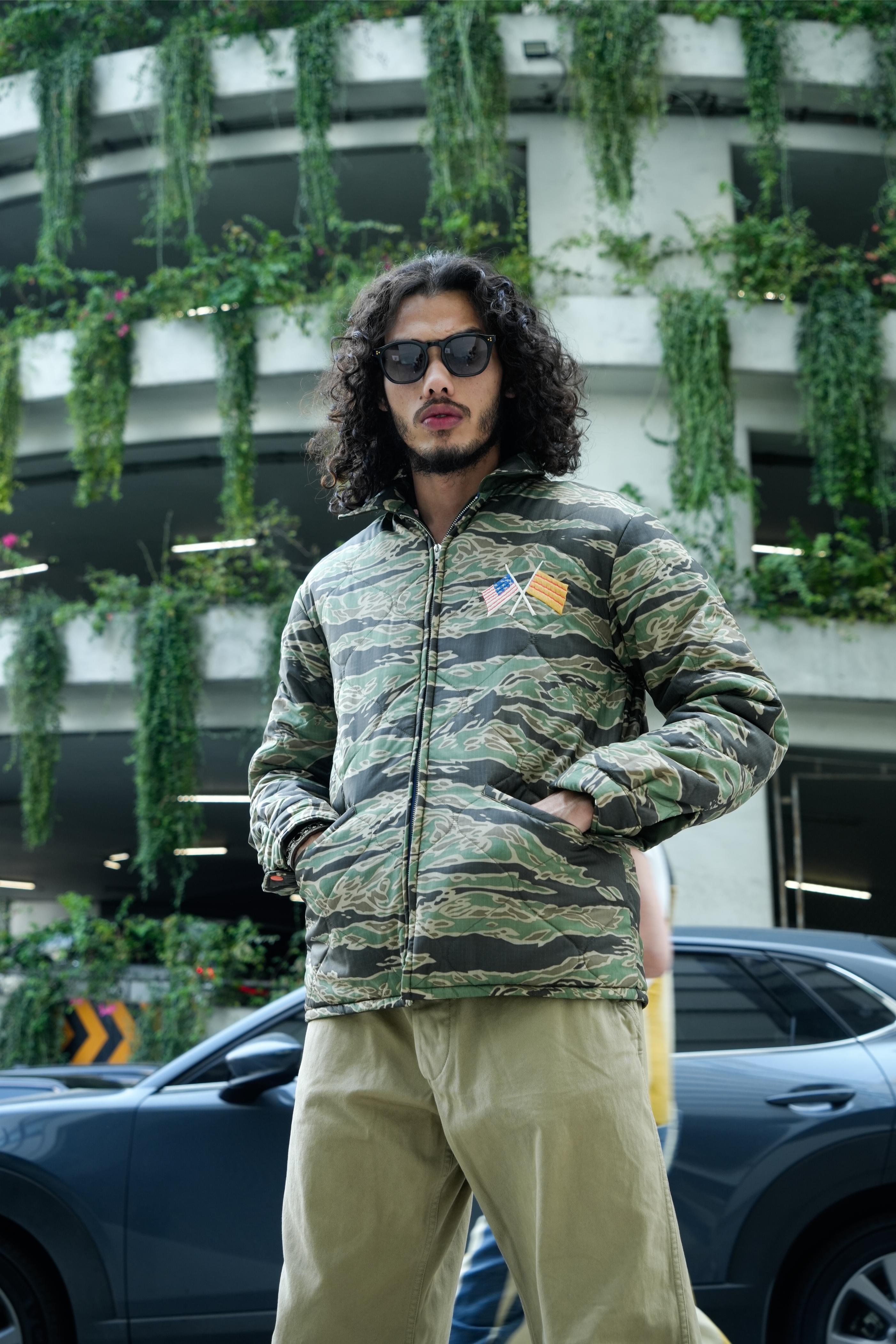 TT15800 Mid 1960s Style Reversible Vietnam Jacket “VIET-NAM MAP” × “LA