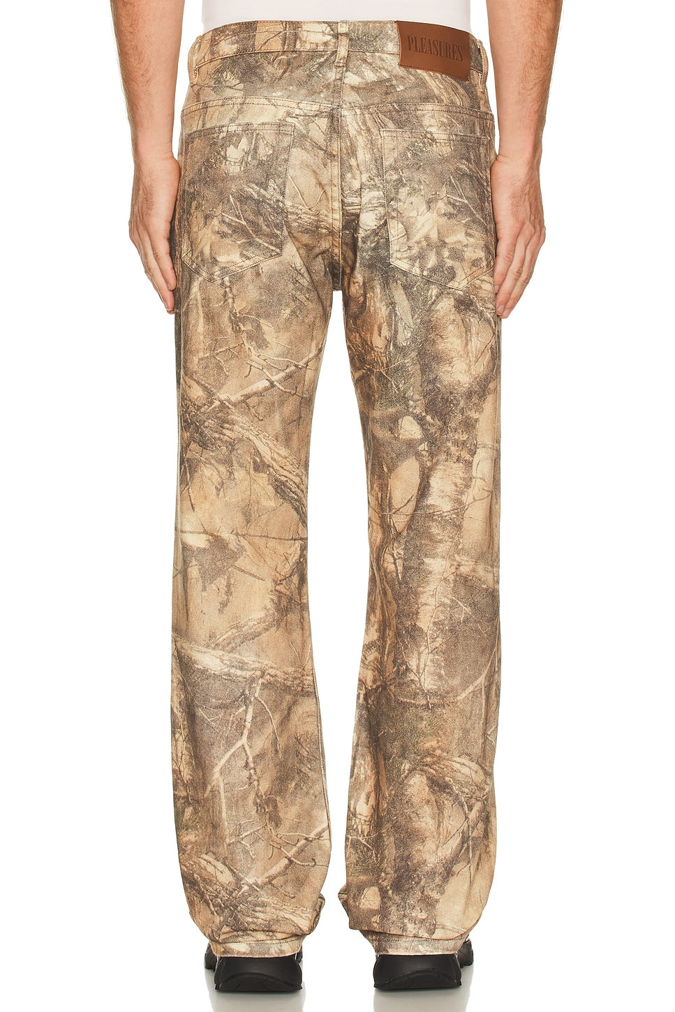 HENDRIX FLARE JEANS - BROWN TREE