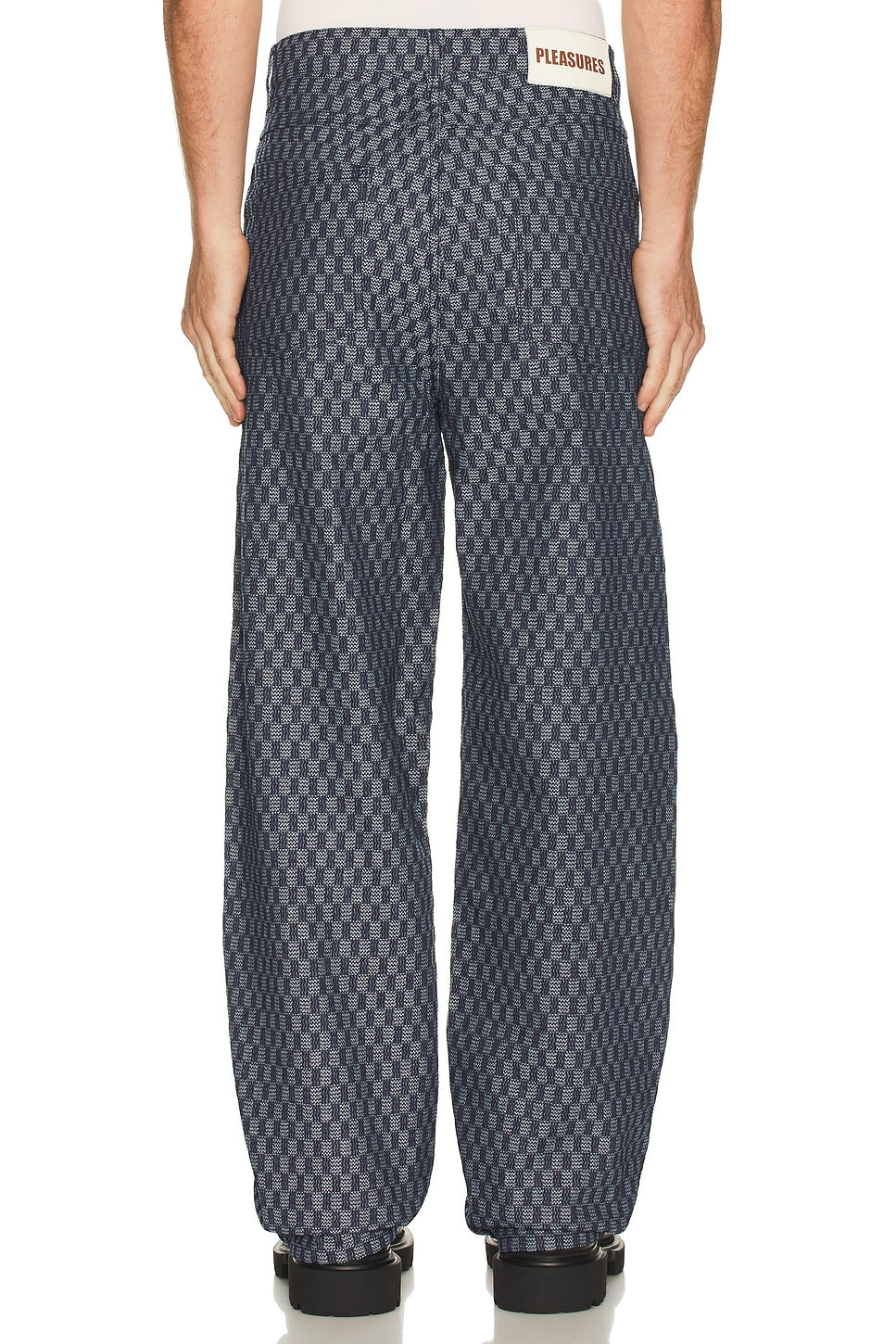 FORMULA BAGGY JEANS - INDIGO CHECKER