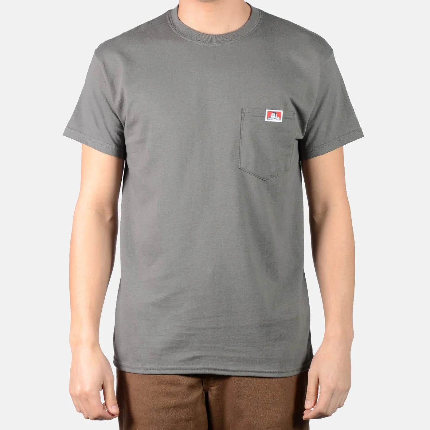 POCKET TEE S/S - CHARCOAL