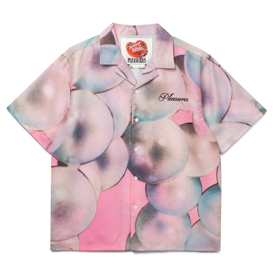PEARL BUTTON UP - PINK