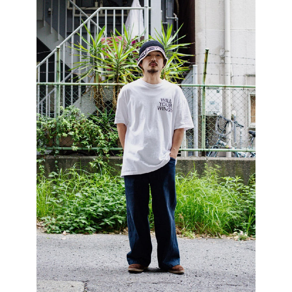 97616 WILL YOUR WINGS TEE S/S - WHITE