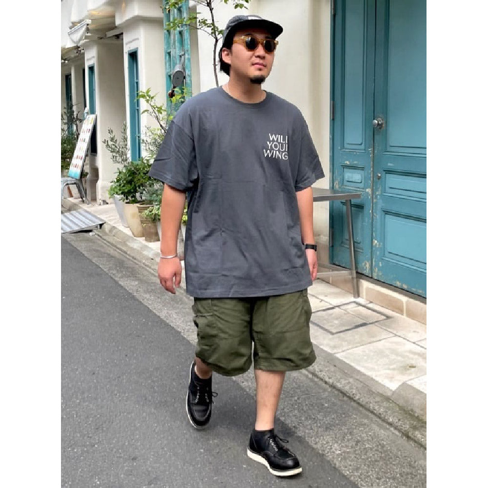 97617 WILL YOUR WINGS TEE S/S - BLACK