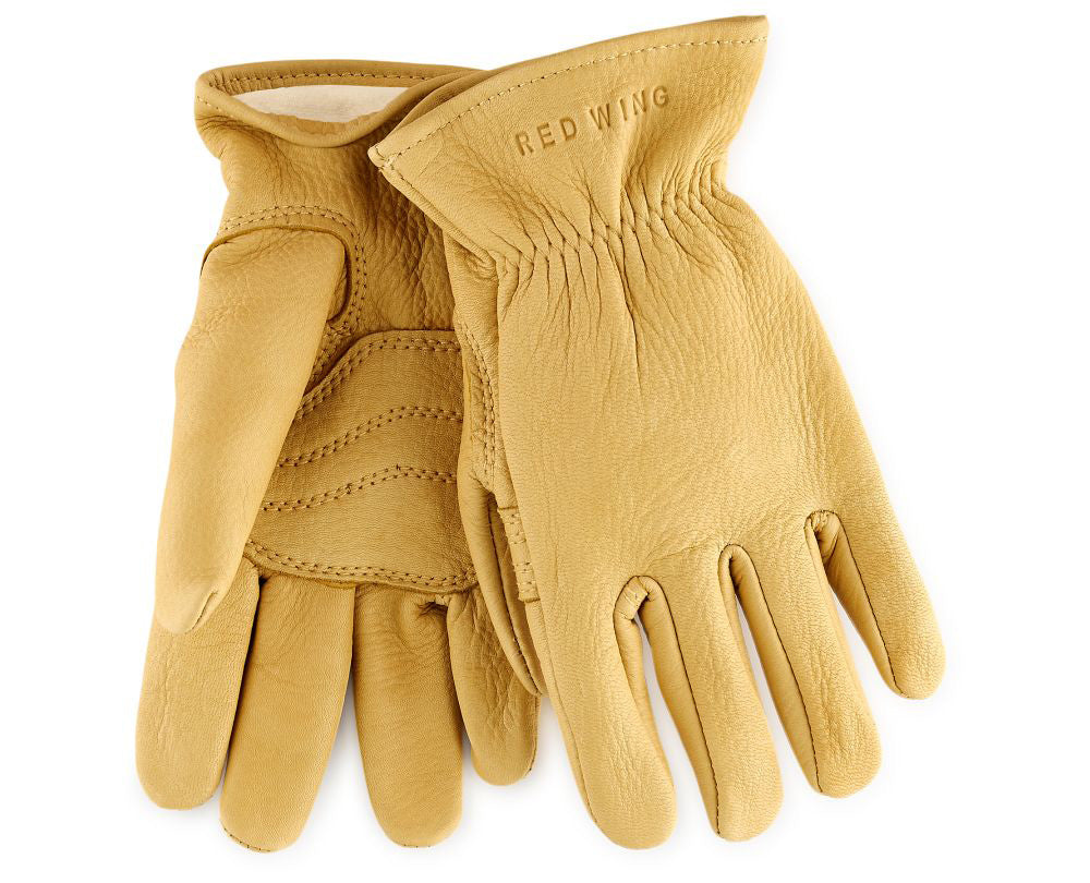 95233 GLOVE BUCKSKIN LEATHER - YELLOW