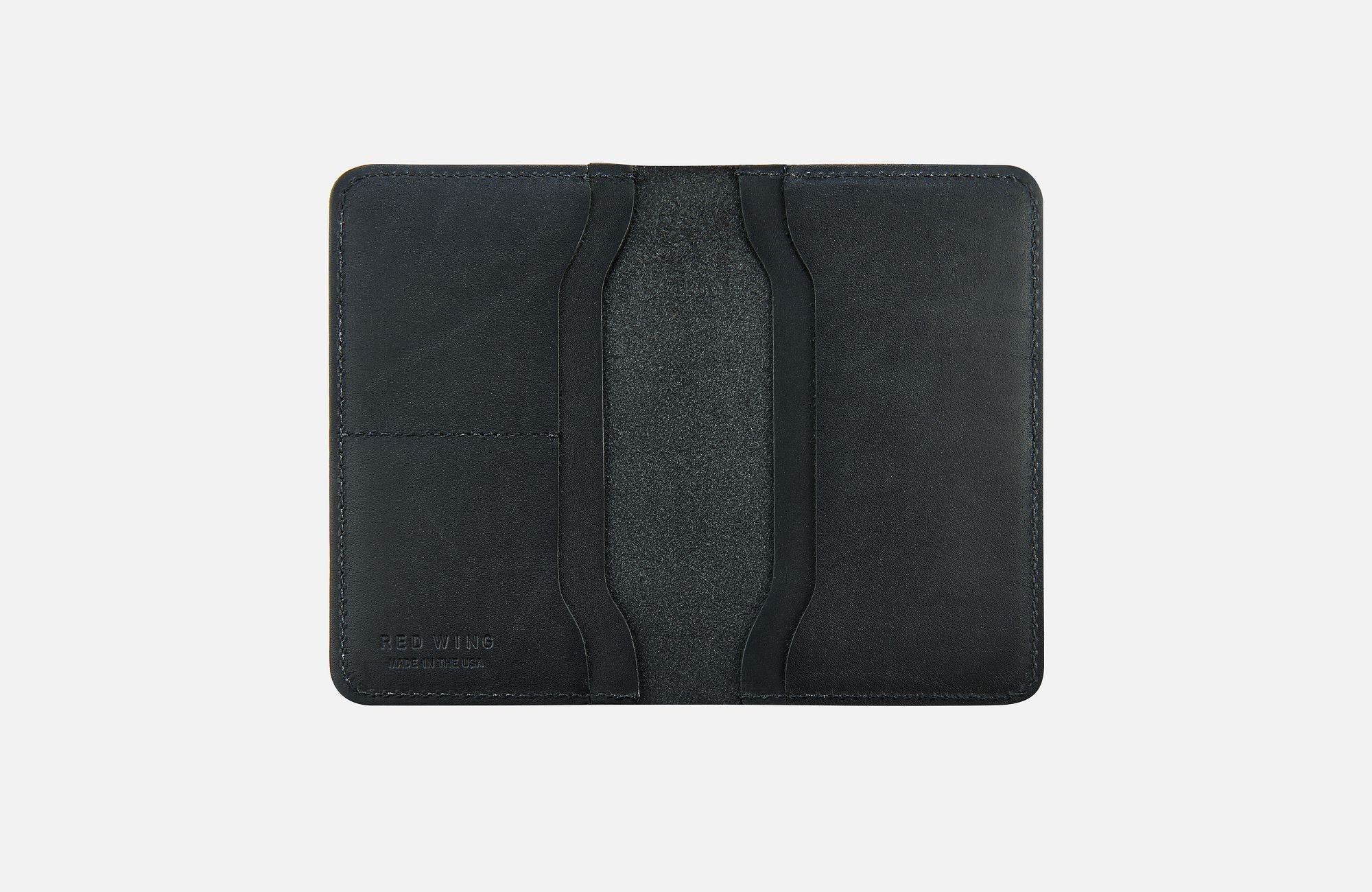 95020 PASSPORT WALLET - BLACK FRONTIER