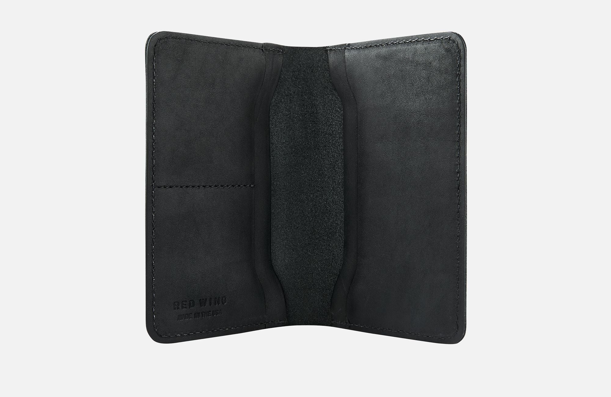 95020 PASSPORT WALLET - BLACK FRONTIER