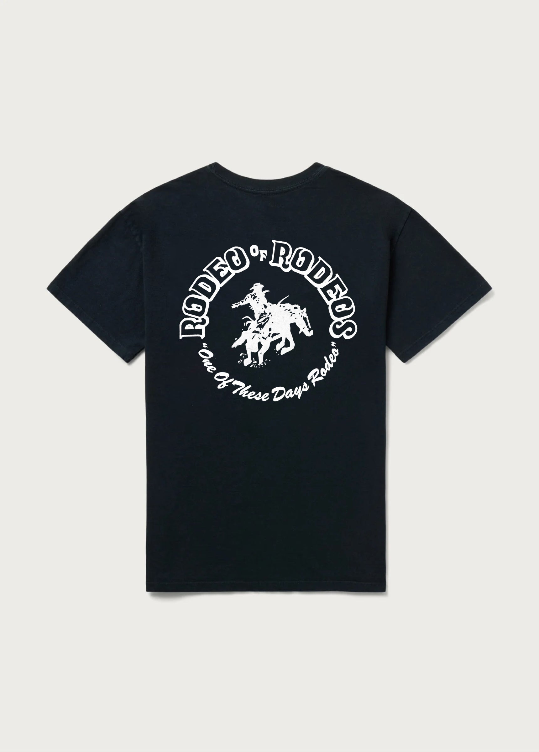 RODEO OF RODEOS  TEE S/S - WASHED BLACK