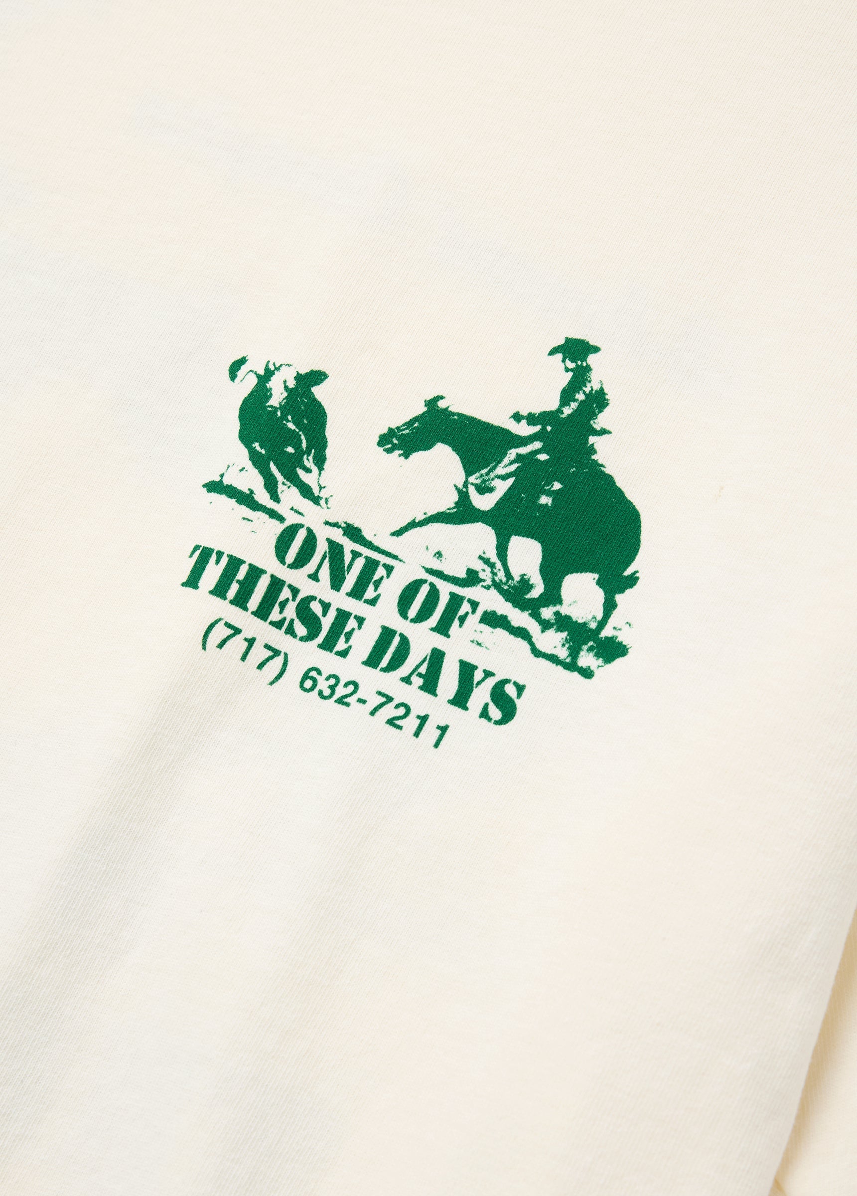ROUND UP TSHIRT - BONE