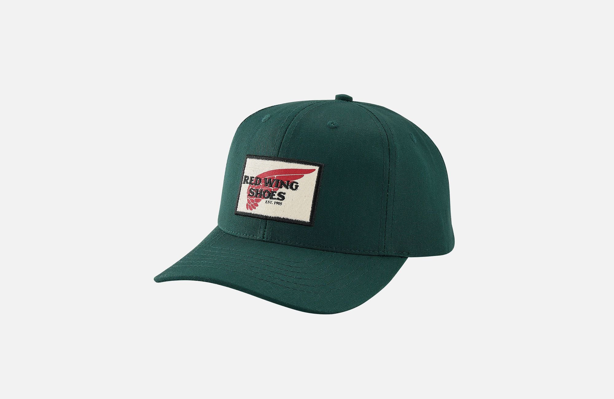 97464 GREEN EMBROIDERED LOGO BALL CAP - FOREST GREEN