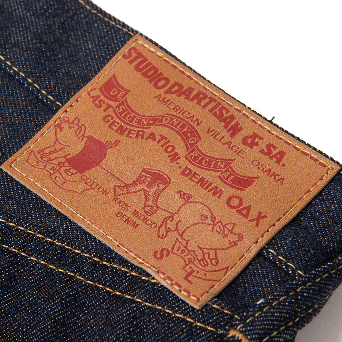 SD-1101 Ishikawadai Regular Straight Jeans - INDIGO