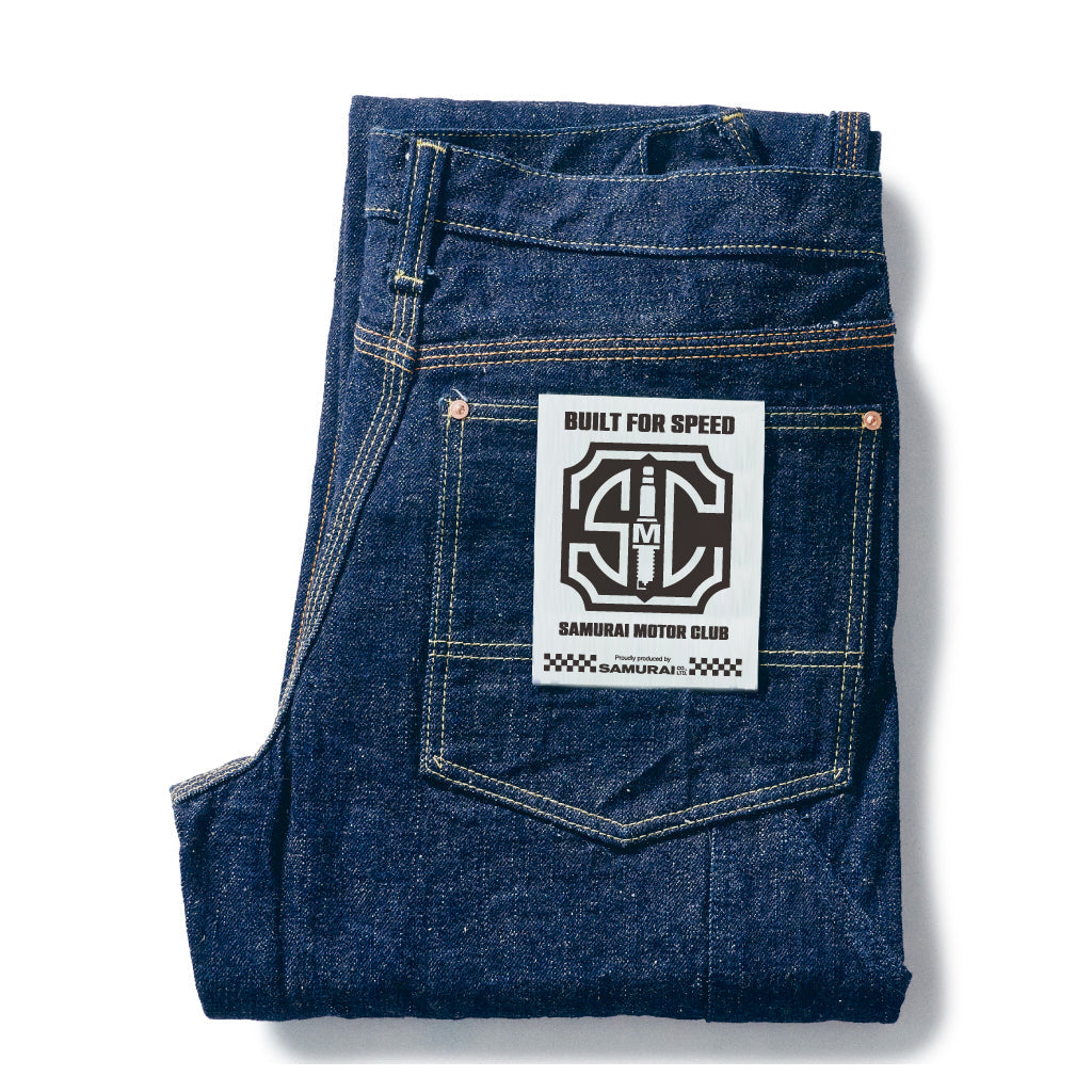 SM410DBN 17oz Double Knee Work Pants - INDIGO