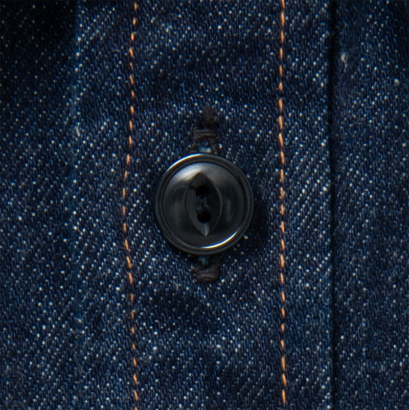 SP-093 45th Ishikawadai denim work shirt  - INDIGO