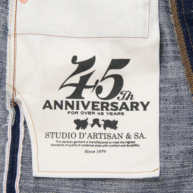 SP-108 45th Indigo Slub Jeans - INDIGO