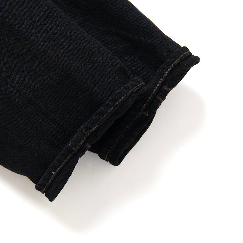 SP-120 45th Amami Mud-Dyed Indigo Jeans - DARK BROWN