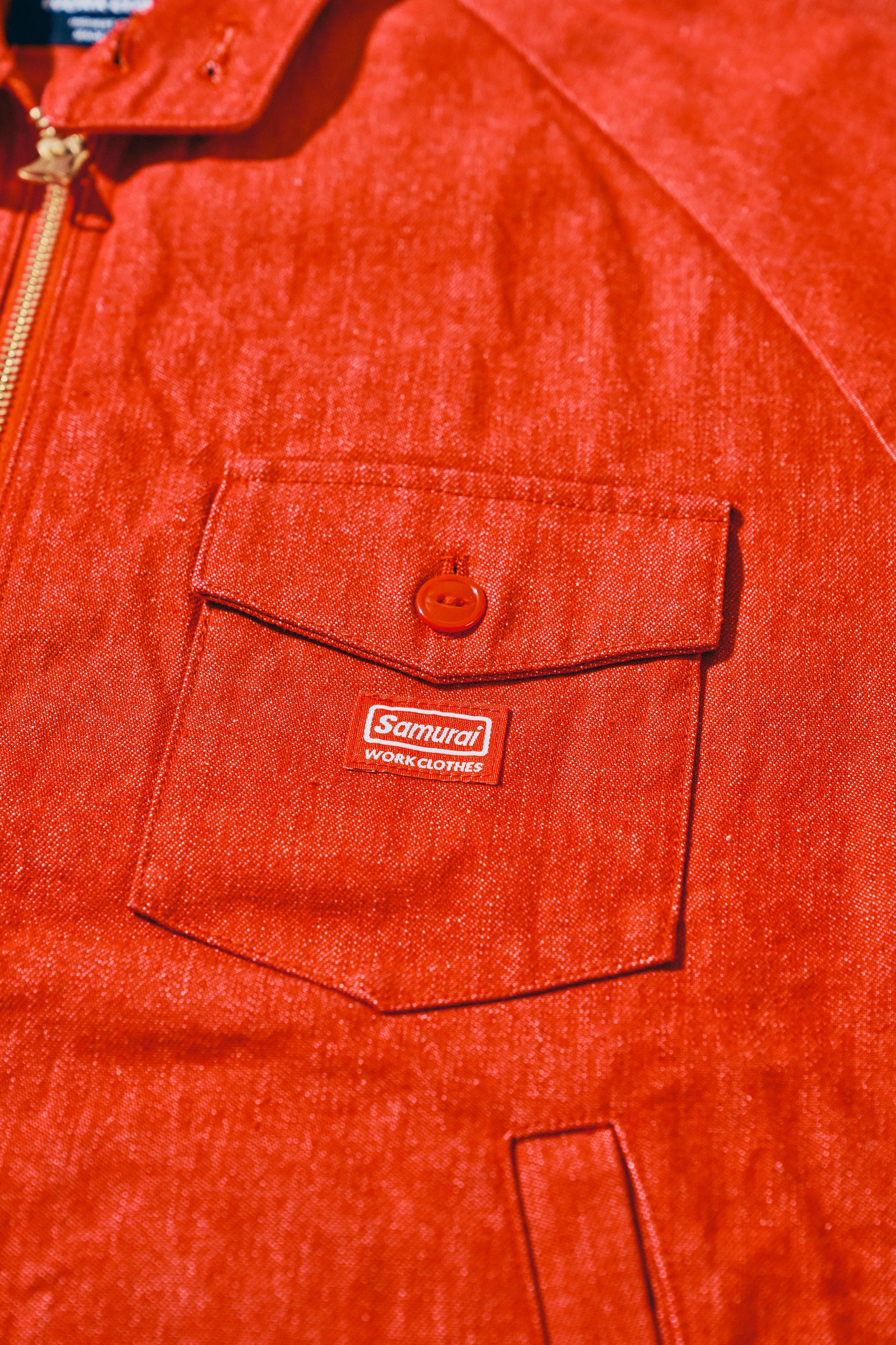 SWCJK25 Embroidery jacket - RED