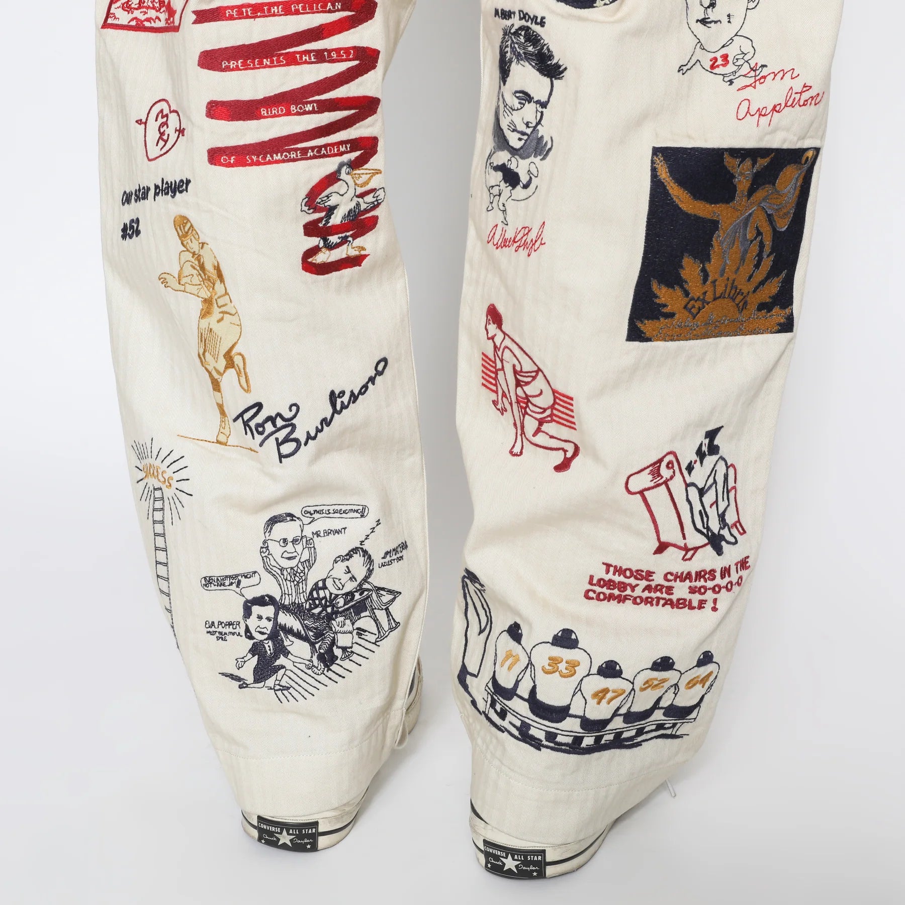 Varsity Pant - ECRU