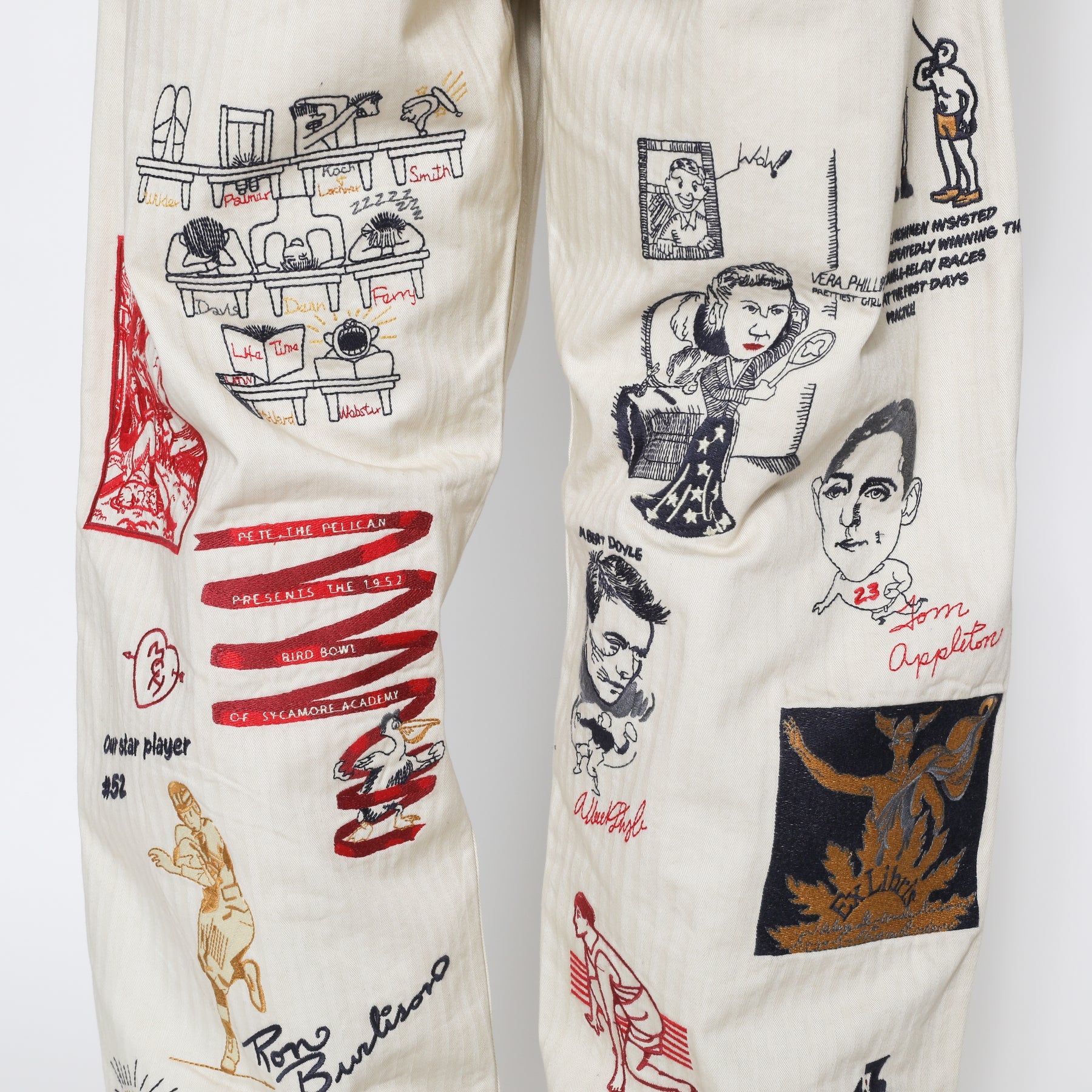 Varsity Pant - ECRU