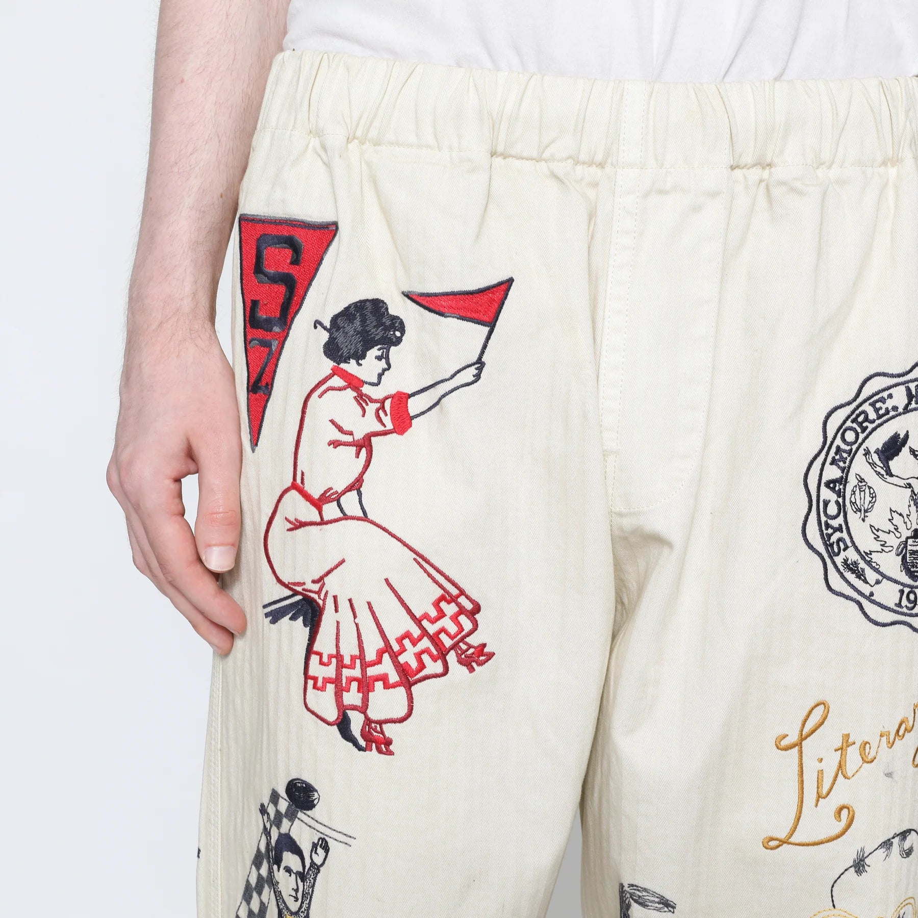 Varsity Pant - ECRU