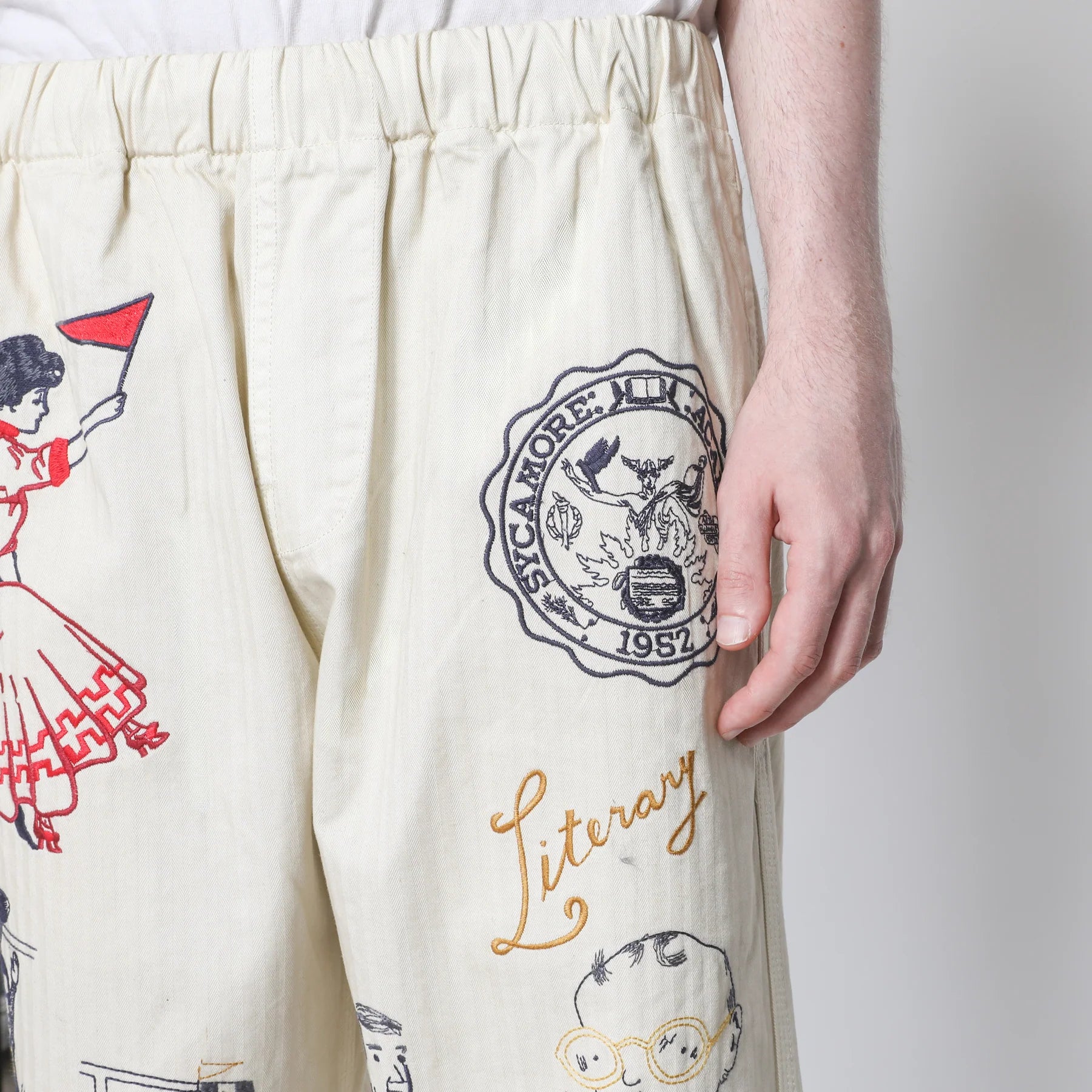 Varsity Pant - ECRU