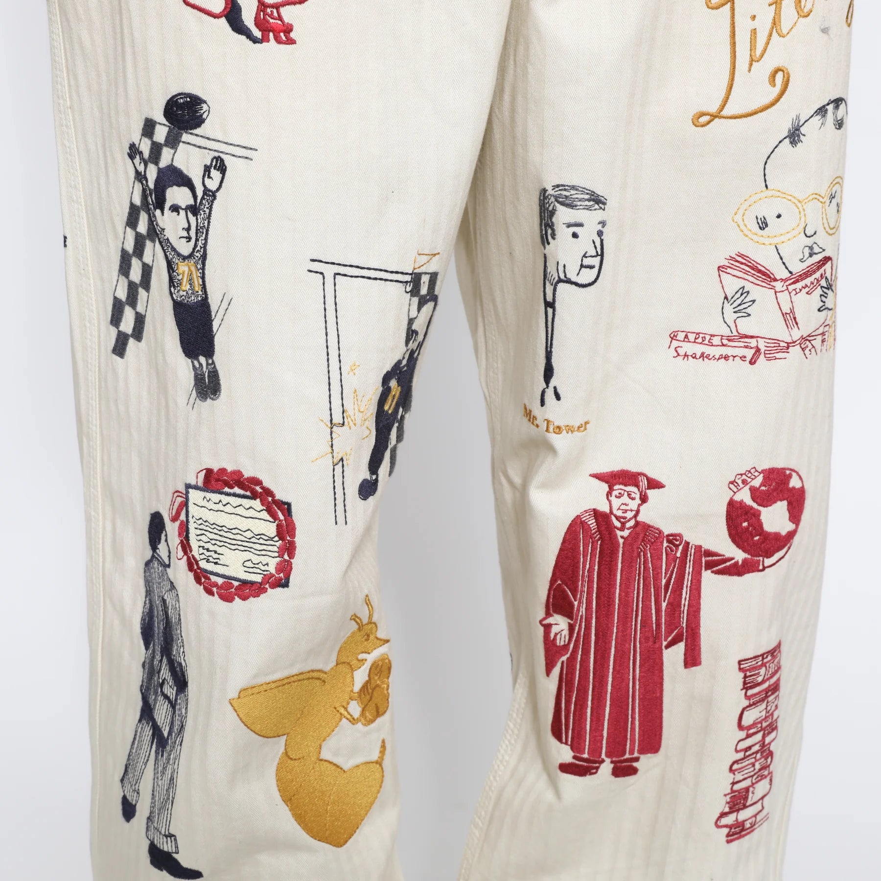 Varsity Pant - ECRU