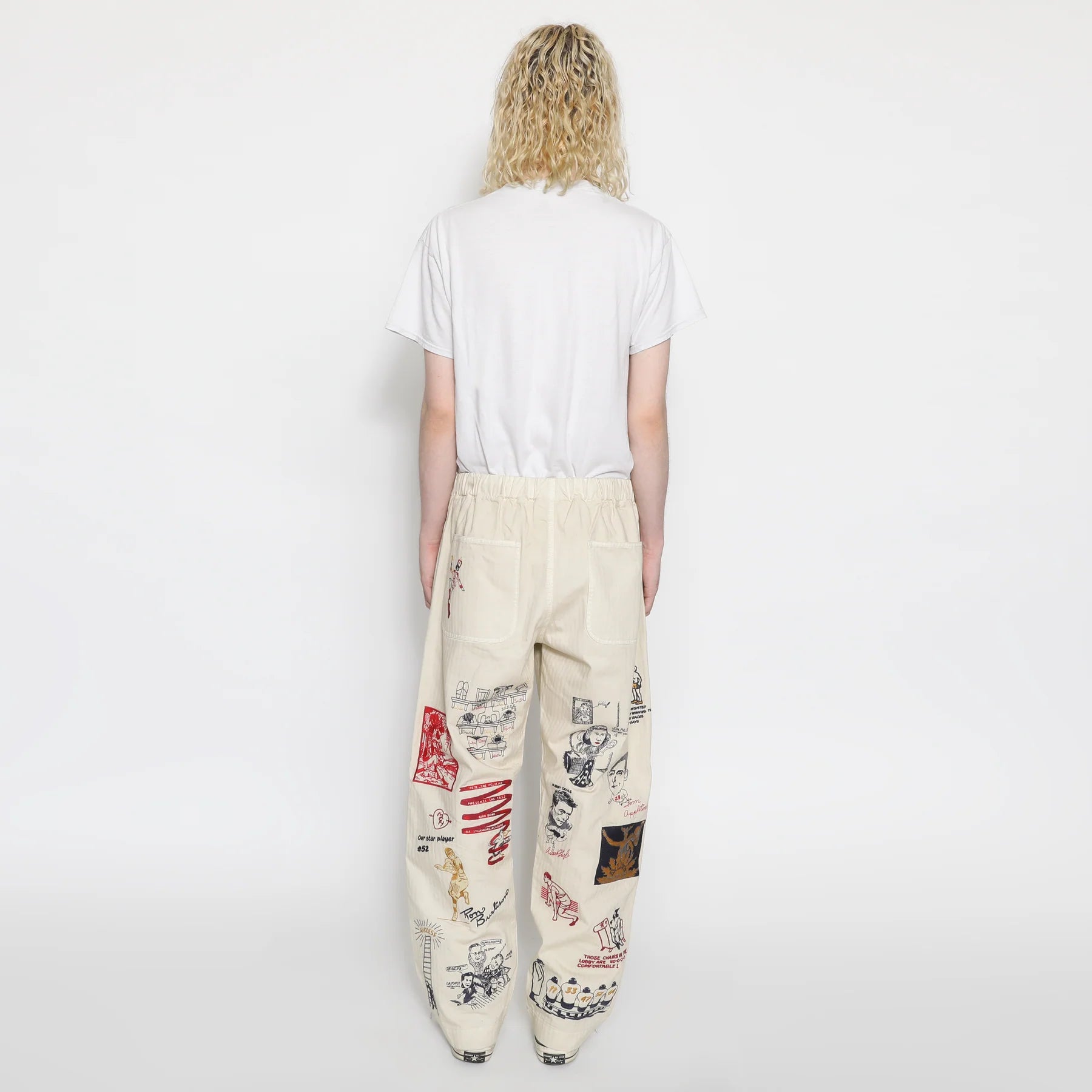 Varsity Pant - ECRU