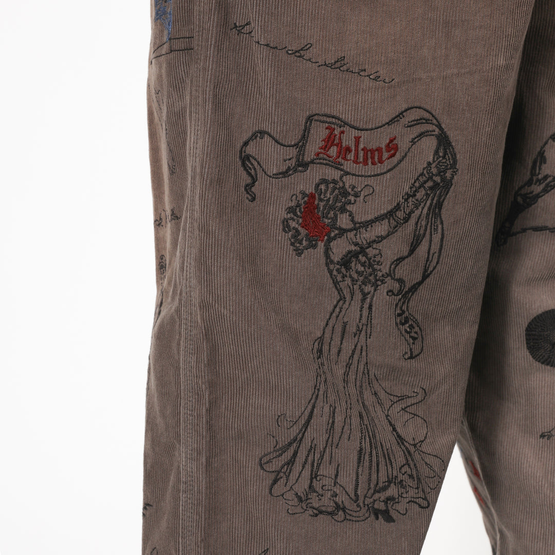 VARSITY PANT - CHARCOAL