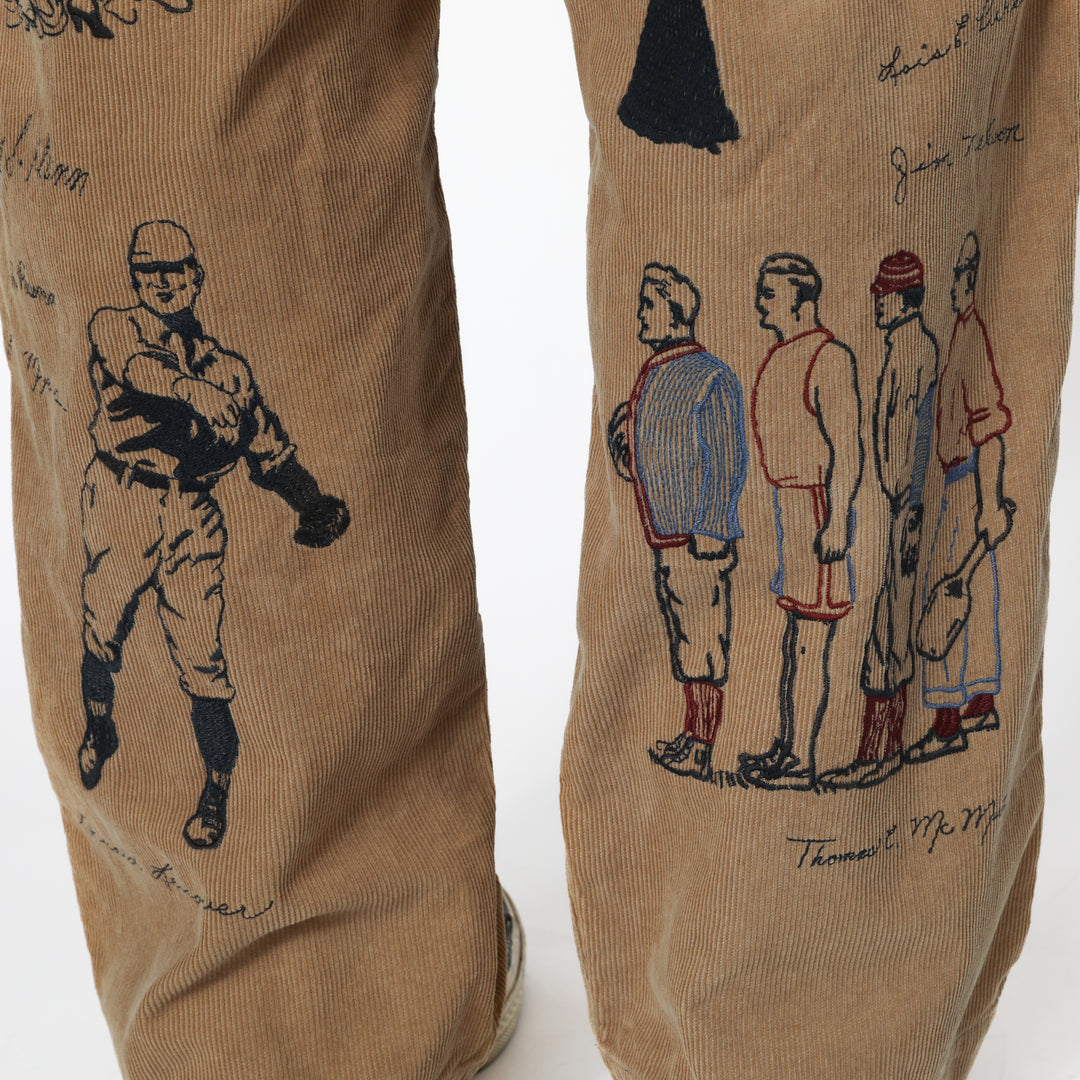 VARSITY PANT - KHAKI