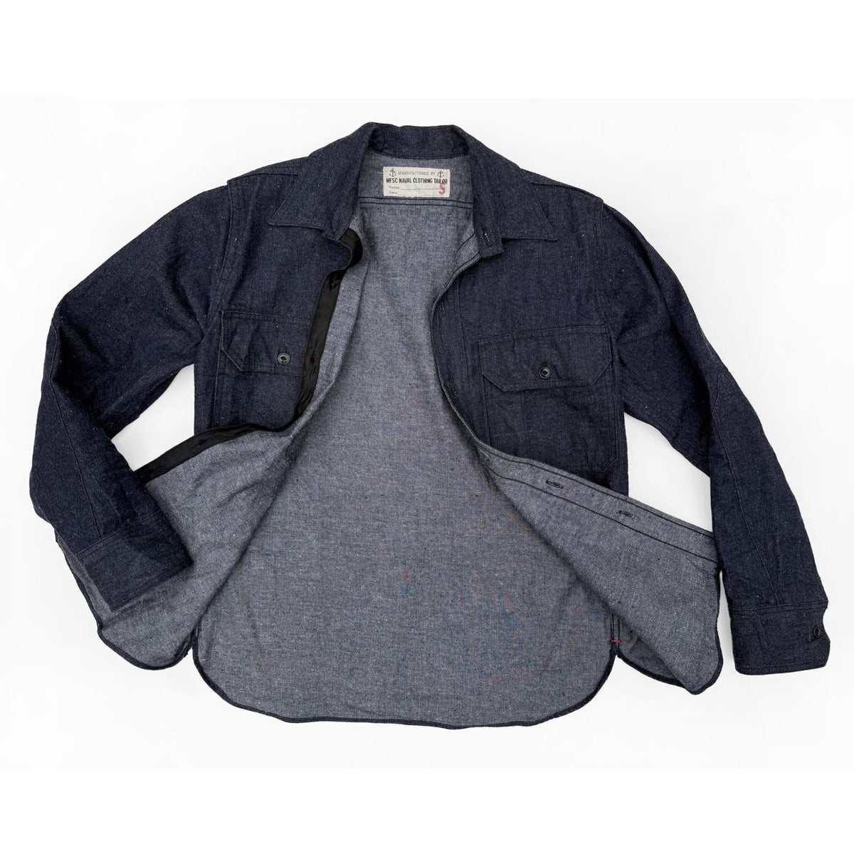 SNIPES SHIRT 11 OZ. 2×1 SELVEDGE DENIM - INDIGO