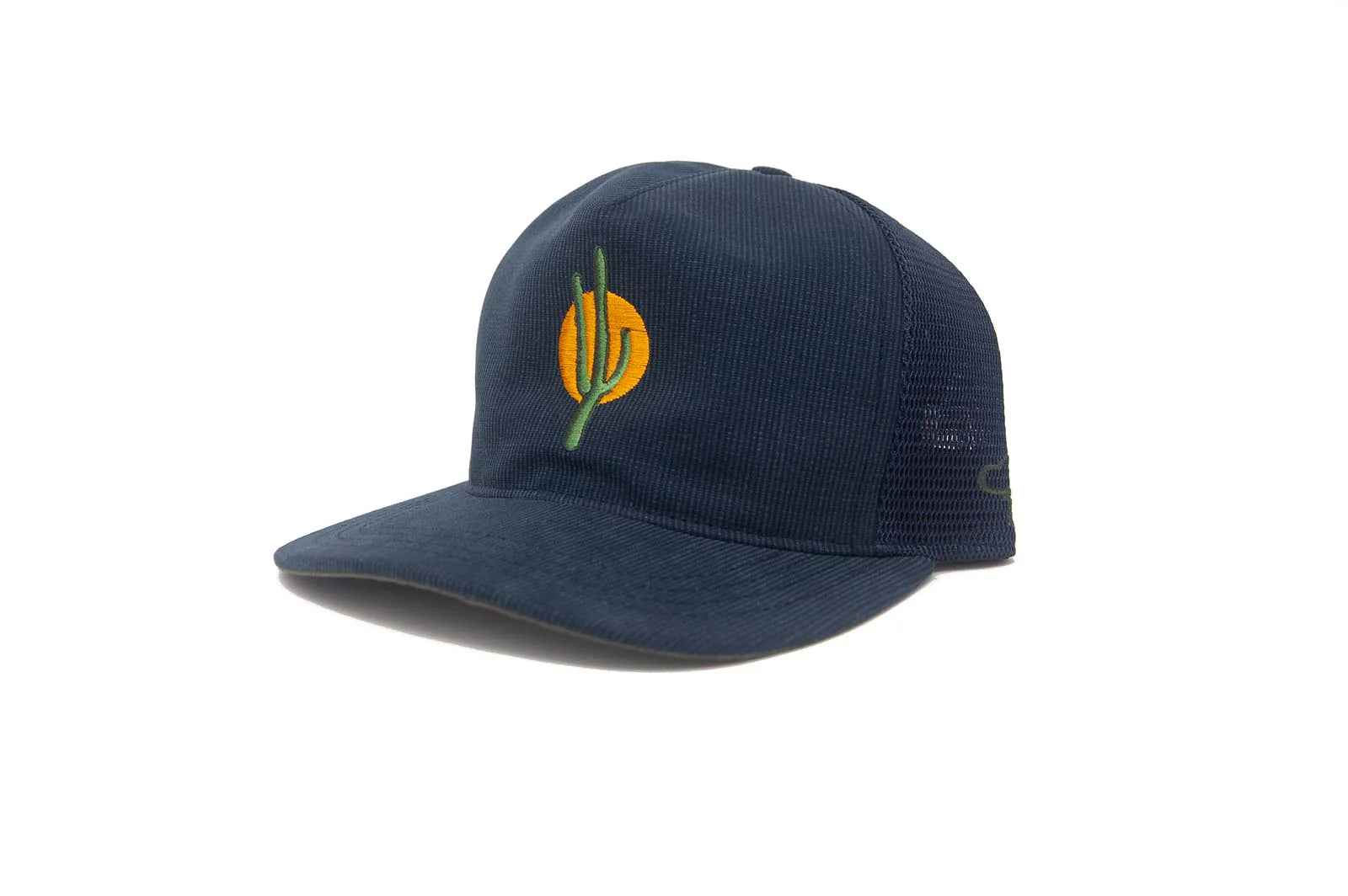 SUNSET CACTUS TRUCKER Snapback - NAVY