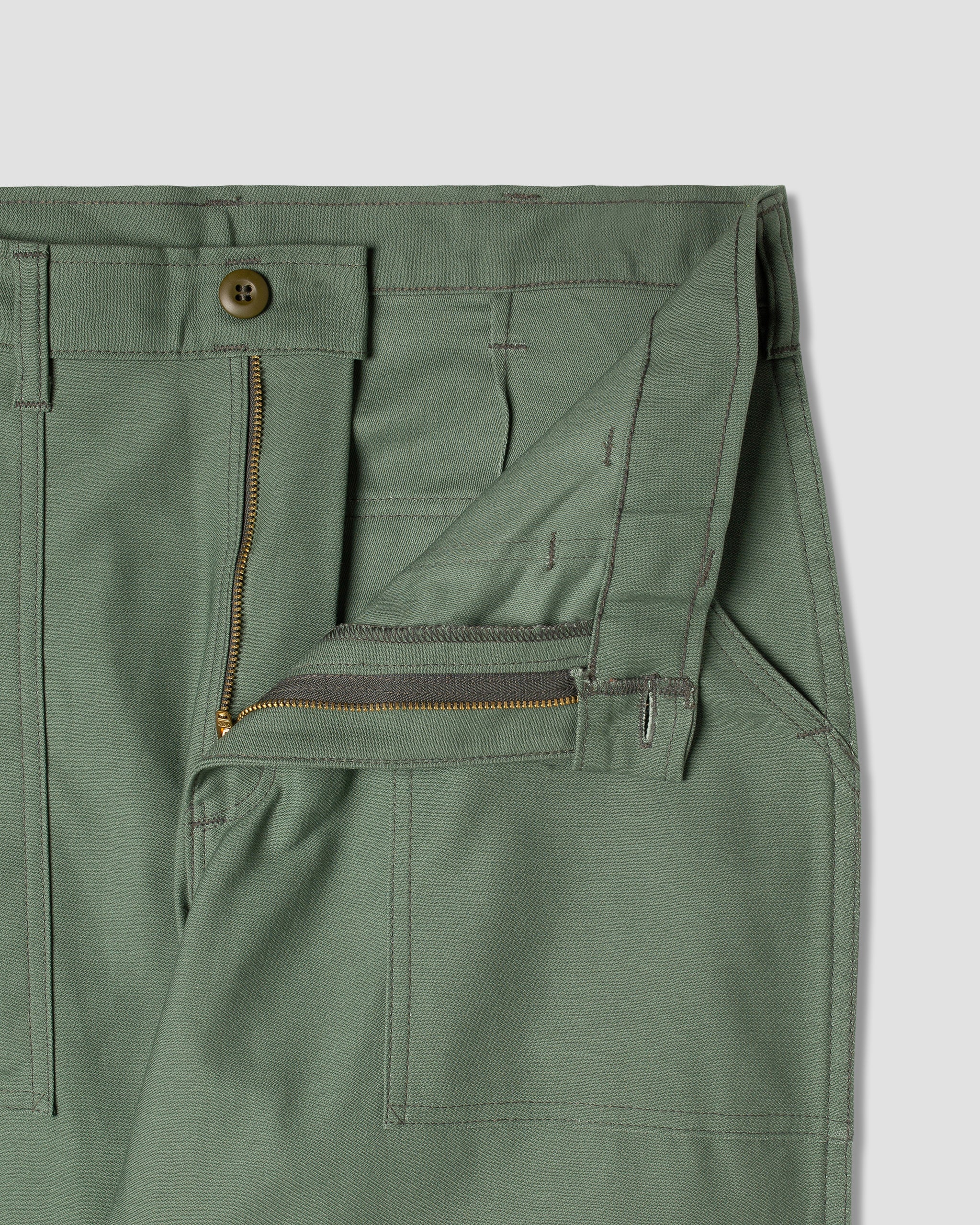 1101 ORIGINAL FATIGUE PANT - OLIVE SATEEN