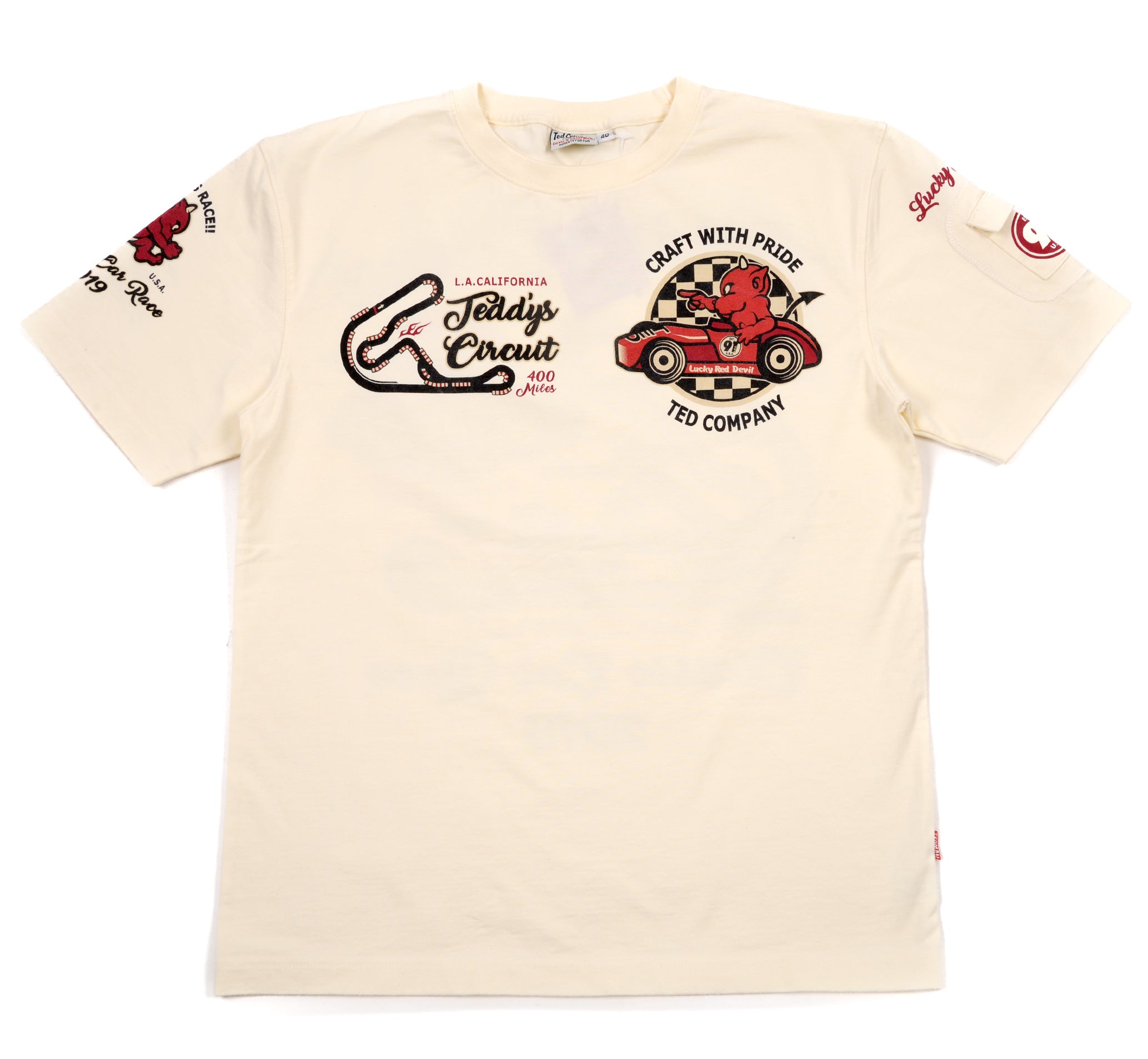 TDSS-491 TEDDY'S CIRCUIT - OFF WHITE