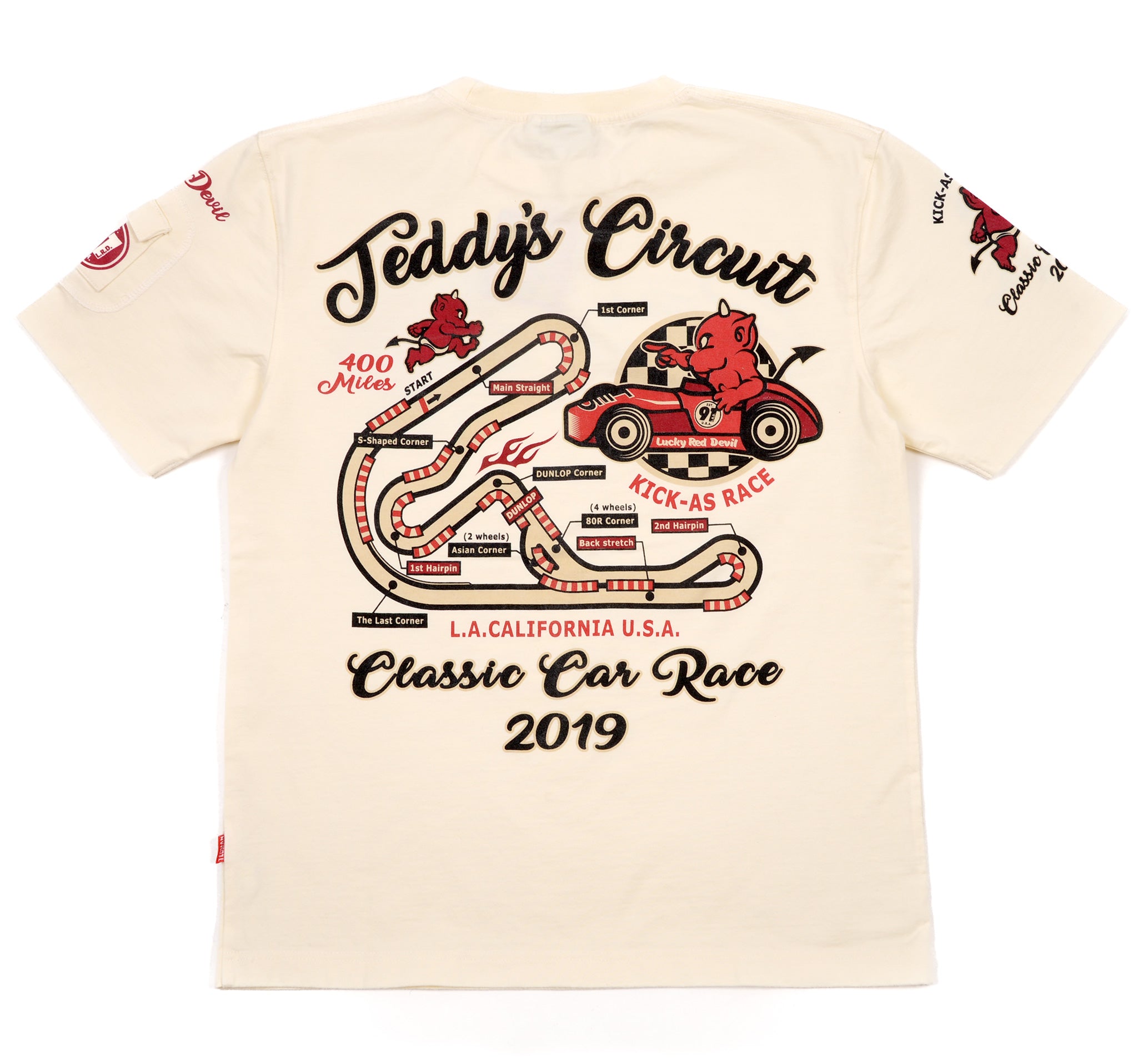 TDSS-491 TEDDY'S CIRCUIT - OFF WHITE