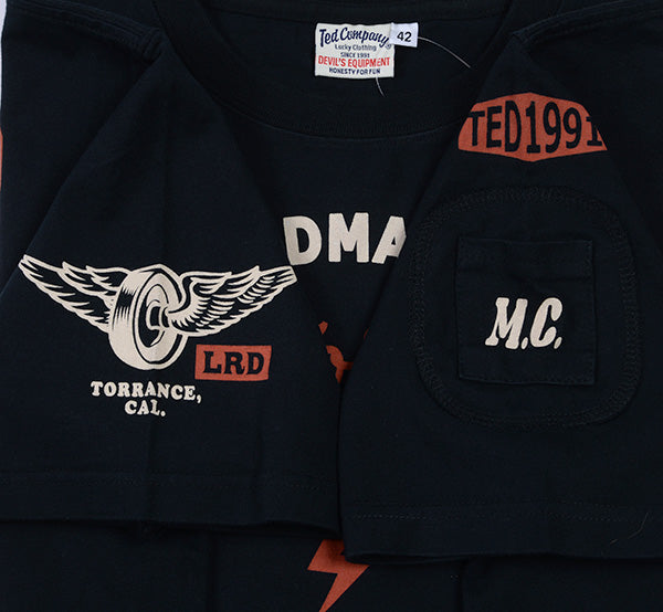 TDSS-571 MOTORCYCLE TEDMAN - BLACK