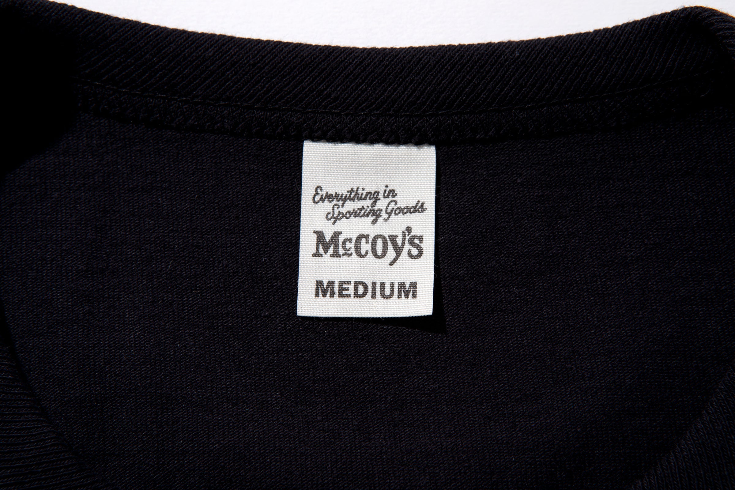 MCCOY'S 2pcs PACK TEE - BLACK