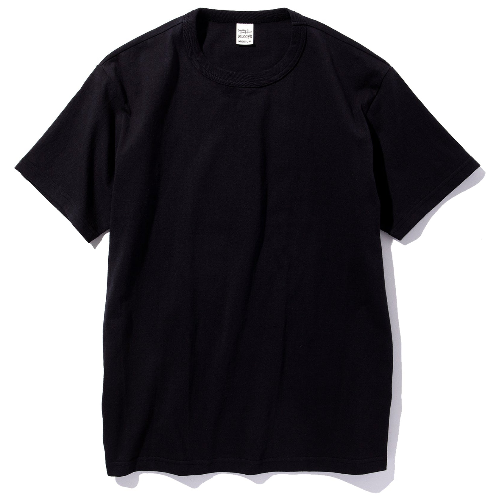 MCCOY'S 2pcs PACK TEE - BLACK