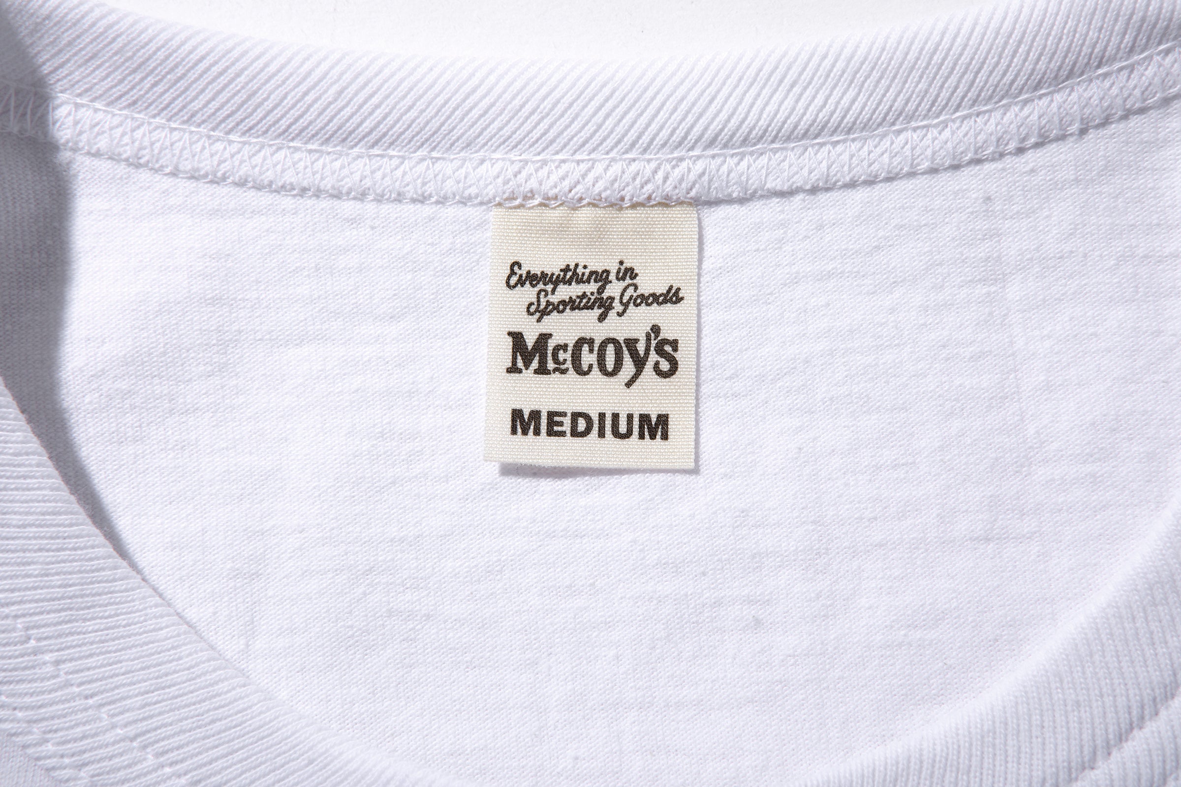 MCCOY'S 2pcs PACK TEE - WHITE