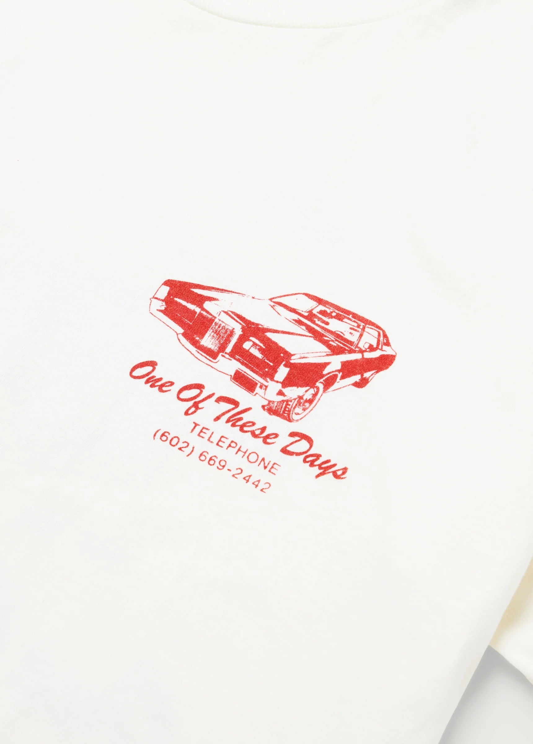TIRE SERVICE TSHIRT - BONE