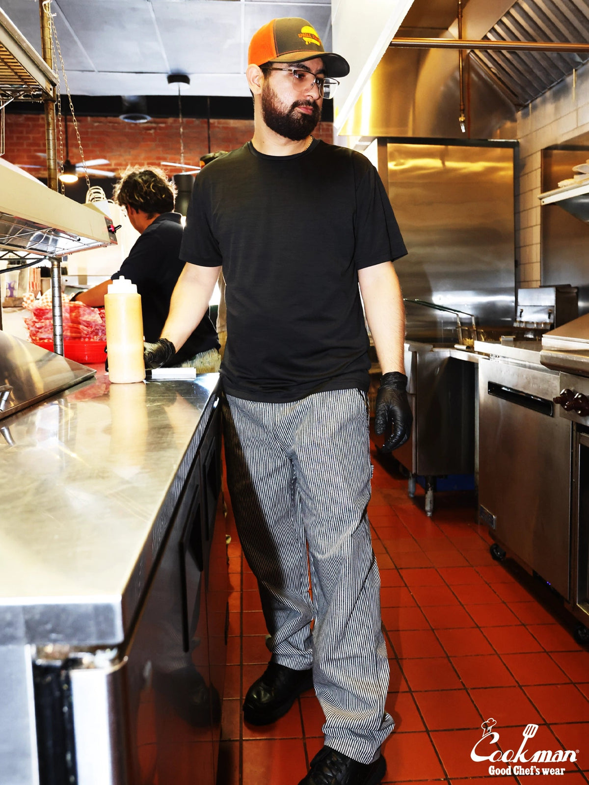 CARPENTER'S PANTS HICKORY - BLACK