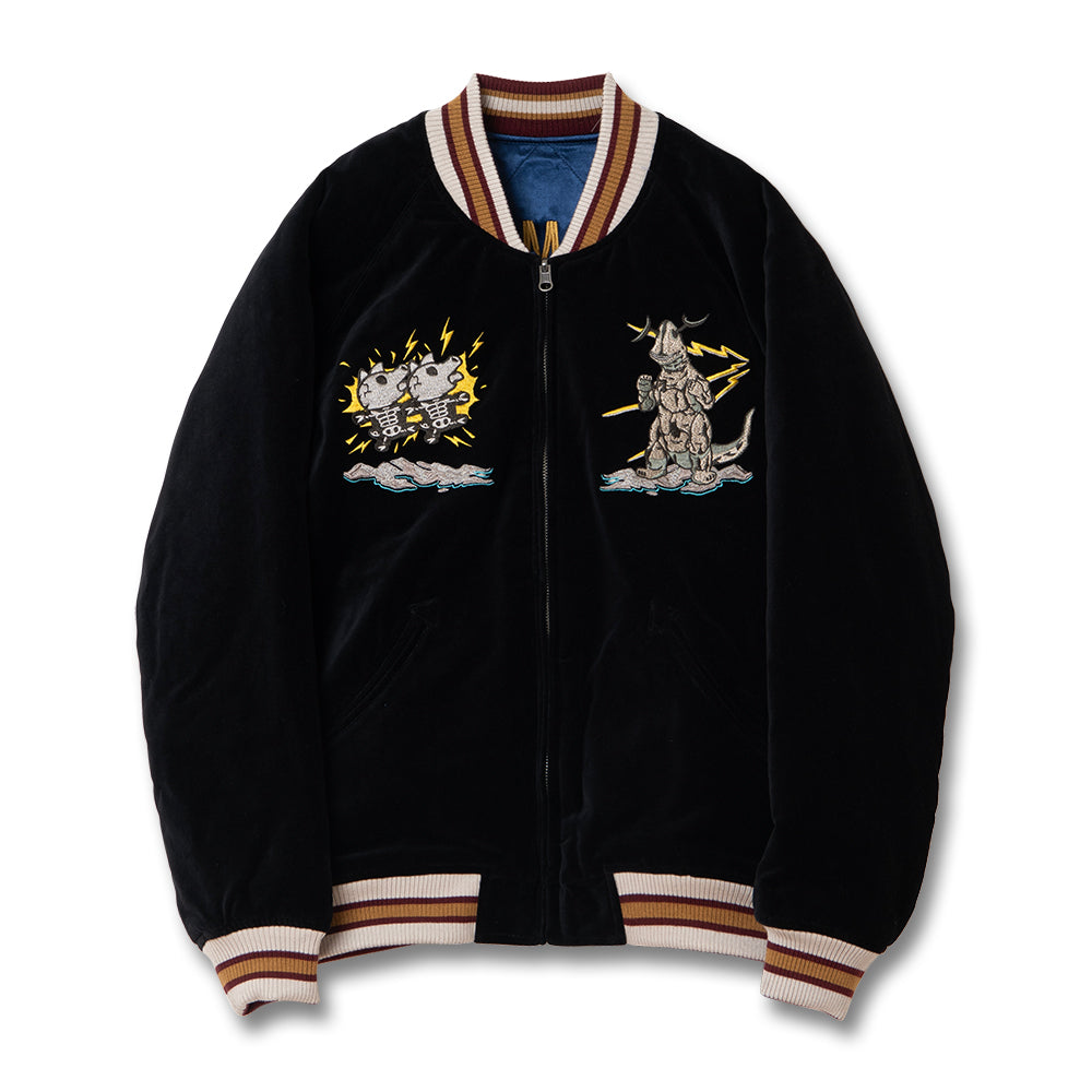UT-011 ULTRA MONSTER SUKAJAN JACKET - BLACK/NAVY