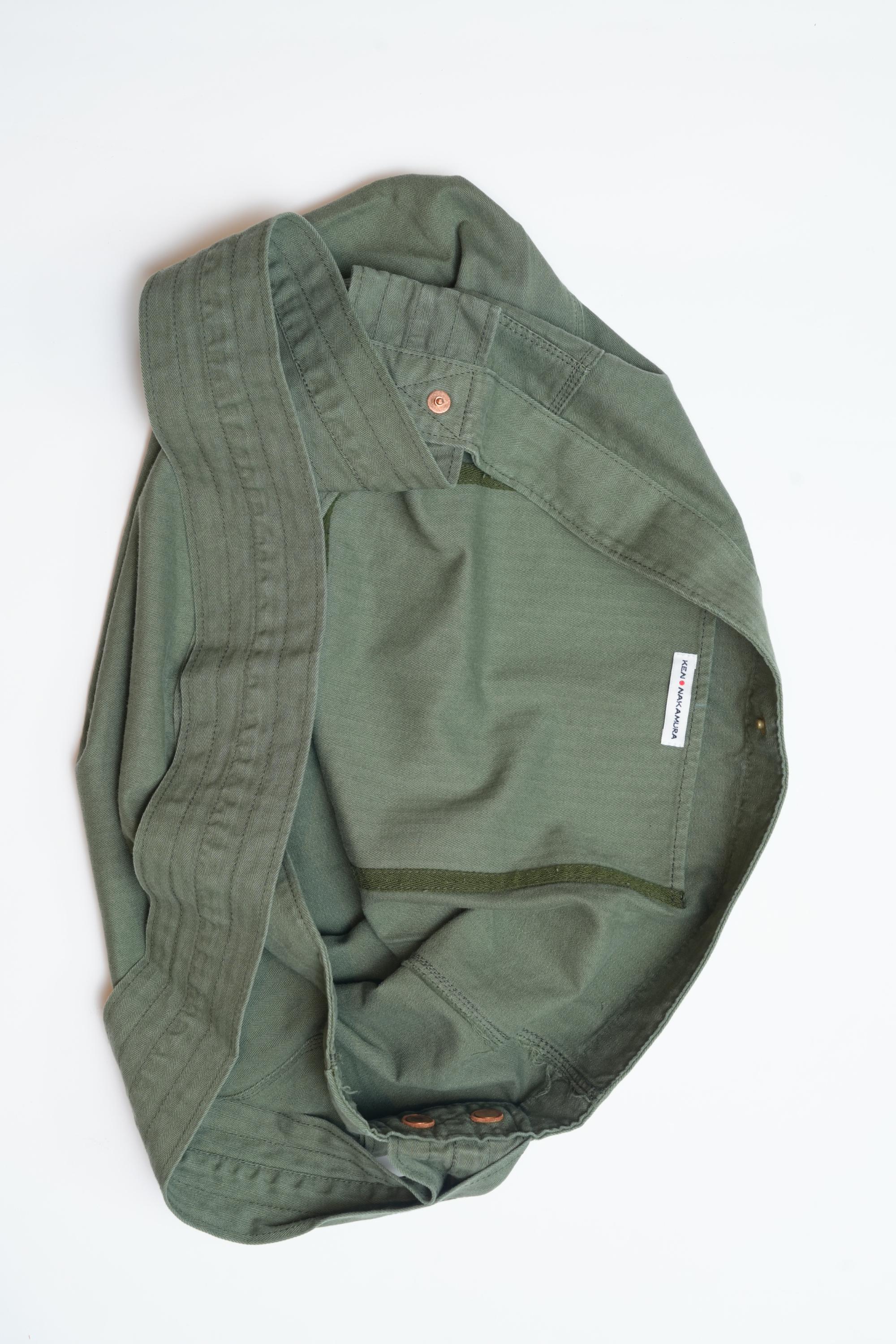 LIGHT HBT NEWSPAPER BAG - GREEN