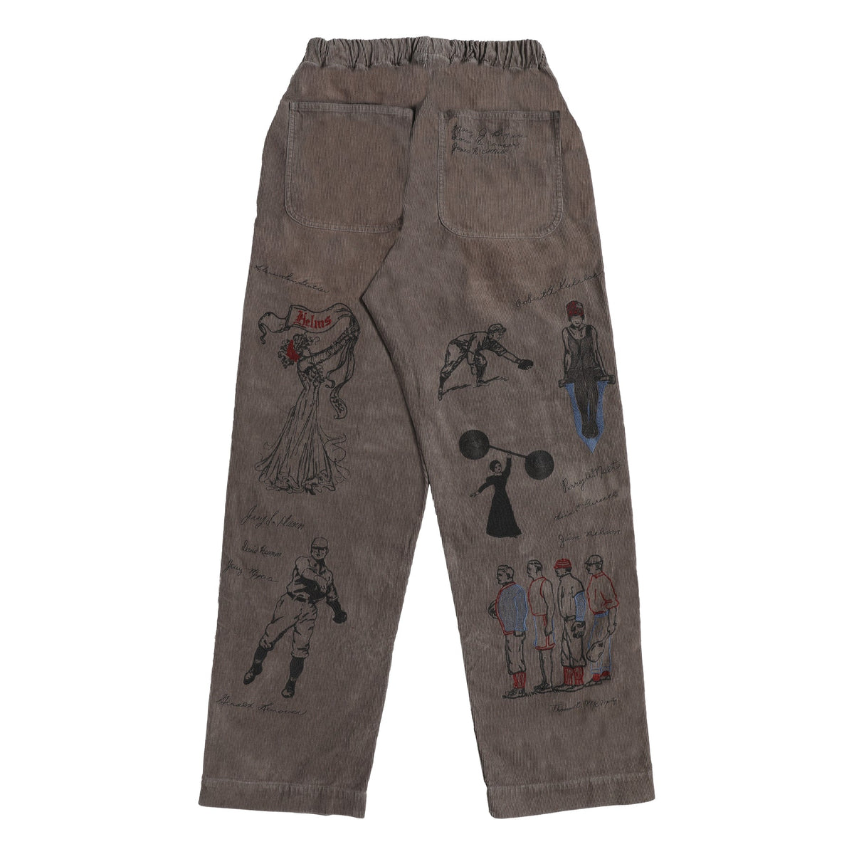 VARSITY PANT - CHARCOAL