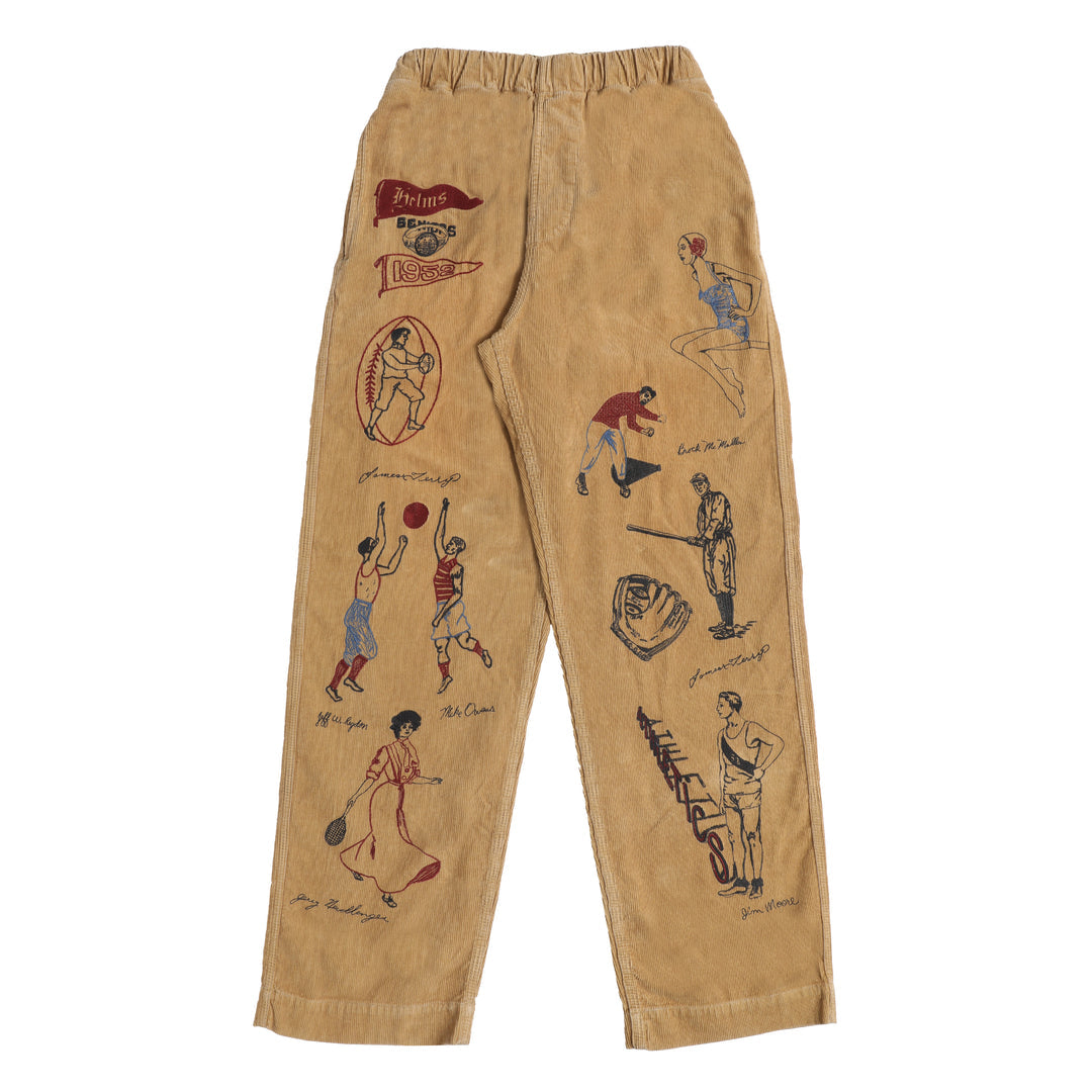 VARSITY PANT - KHAKI